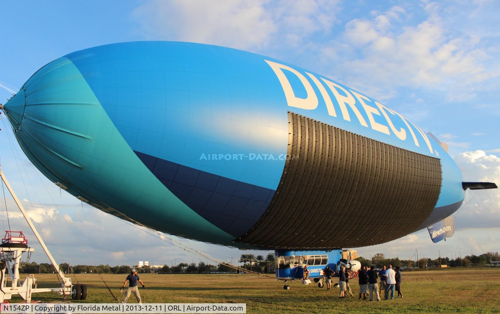N154ZP, 1999 American Blimp Corp A-1-70 C/N 104, Direct TV