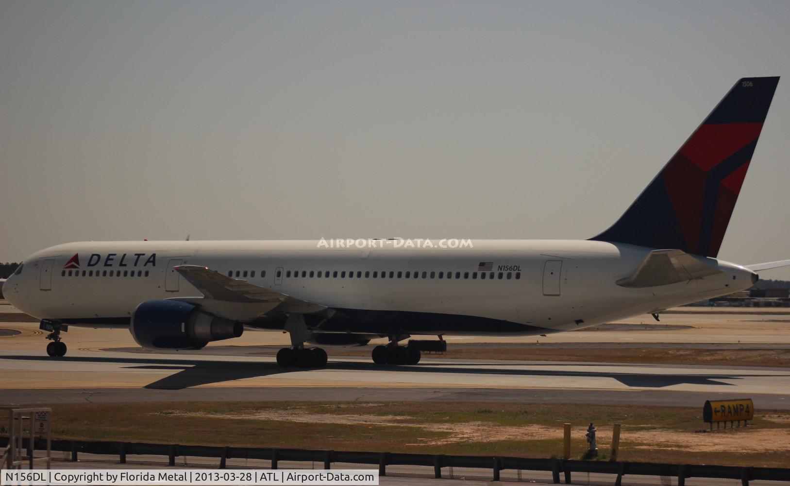 N156DL, 1991 Boeing 767-3P6 C/N 25354, Delta 767-300