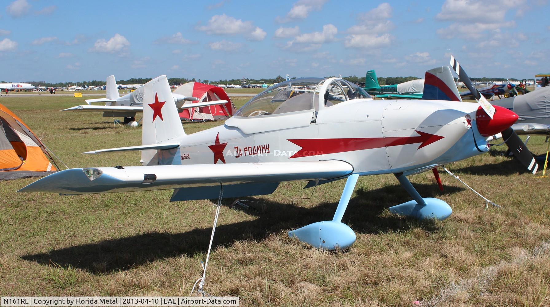 N161RL, 2006 Vans RV-8 C/N 80480, Vans RV-8
