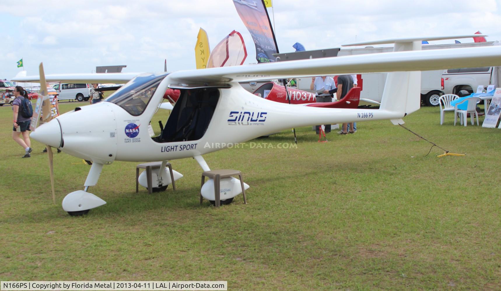N166PS, 2011 Pipistrel Sinus C/N 423 SN 912 LSA, Pipistrel Sinus