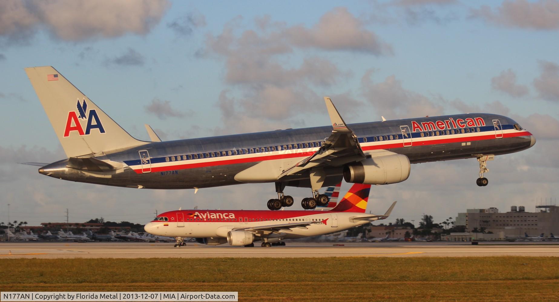 N177AN, 2002 Boeing 757-223 C/N 32396, American 757-200