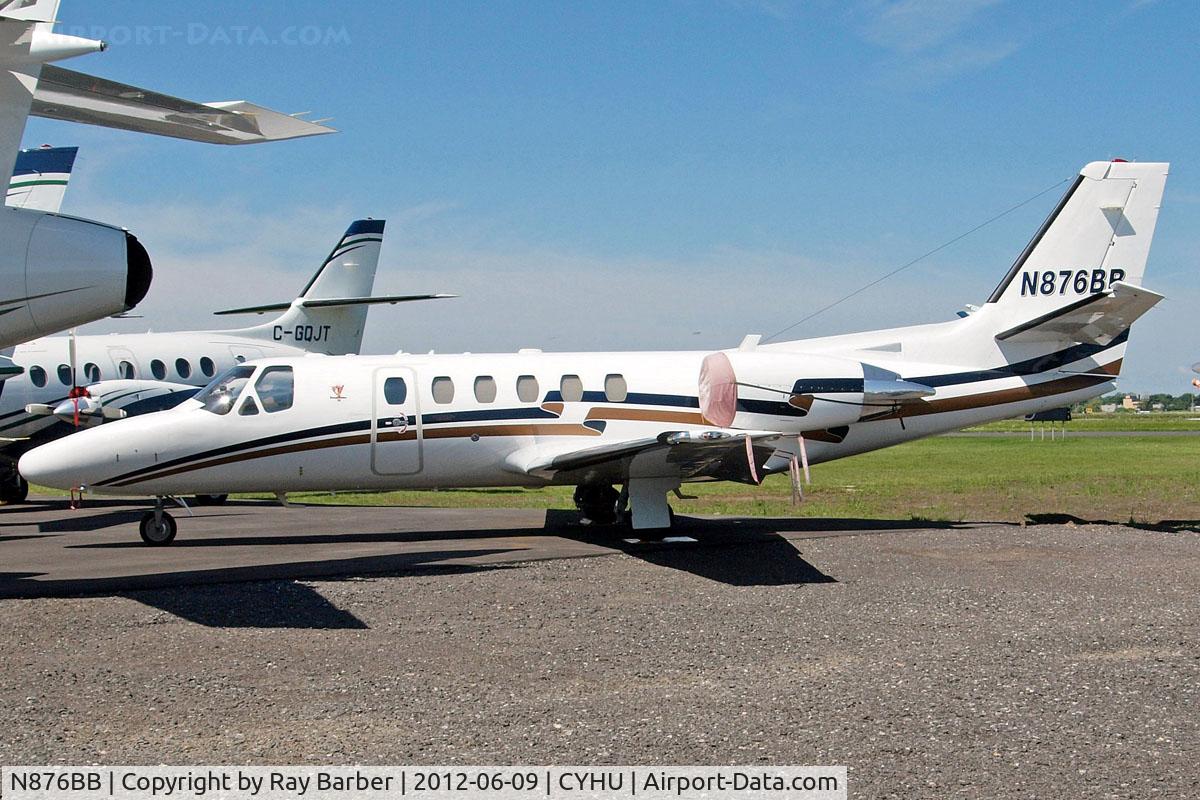 N876BB, 2004 Cessna 550 Citation Bravo C/N 550-1087, Cessna Citation Bravo [550-1087] St. Hubert~C 09/06/2012