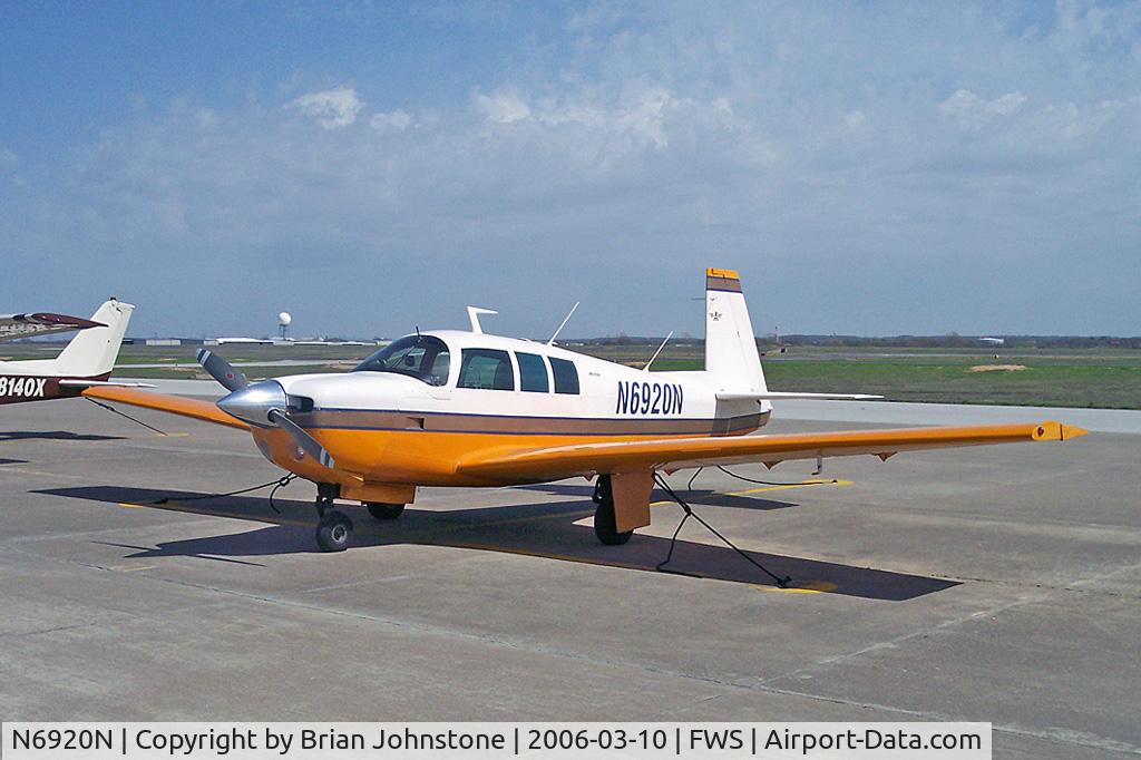 N6920N, 1968 Mooney M-20G Statesman C/N 680142, N6920N Mooney M20C  FWS 10.3.06