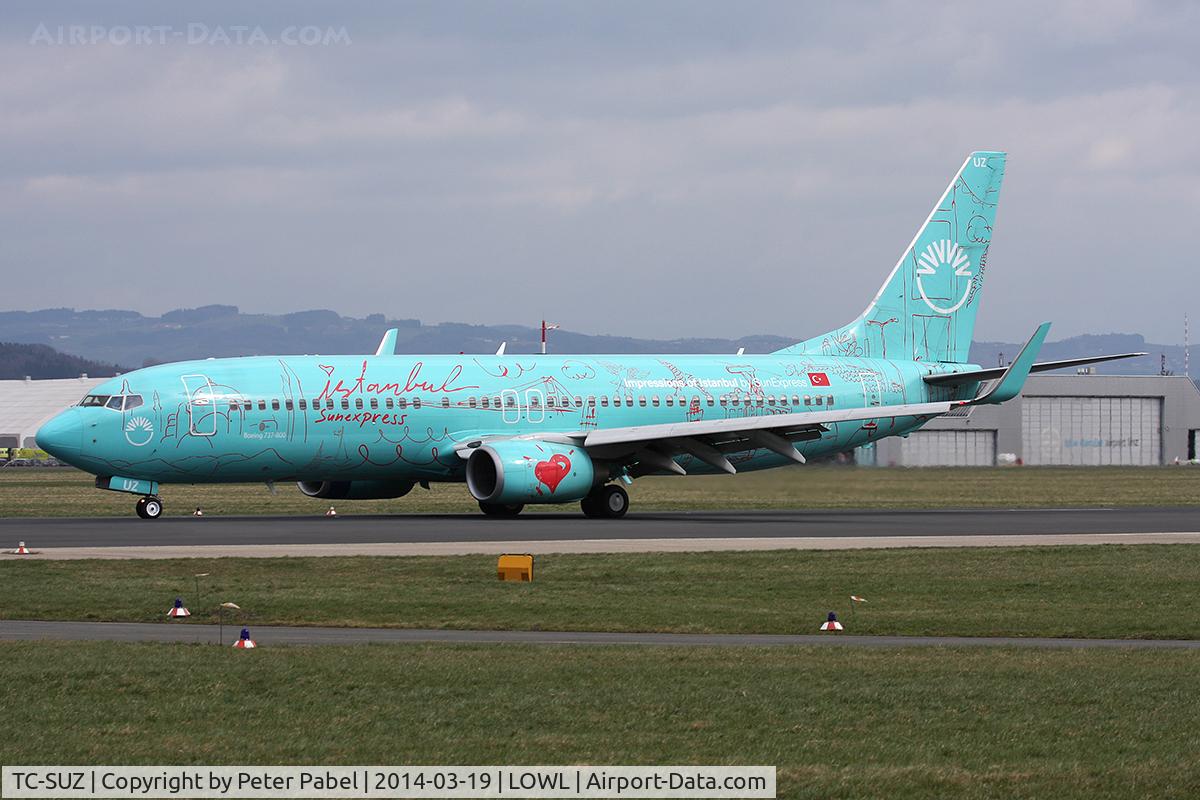 TC-SUZ, 2008 Boeing 737-8HX C/N 29649, special color