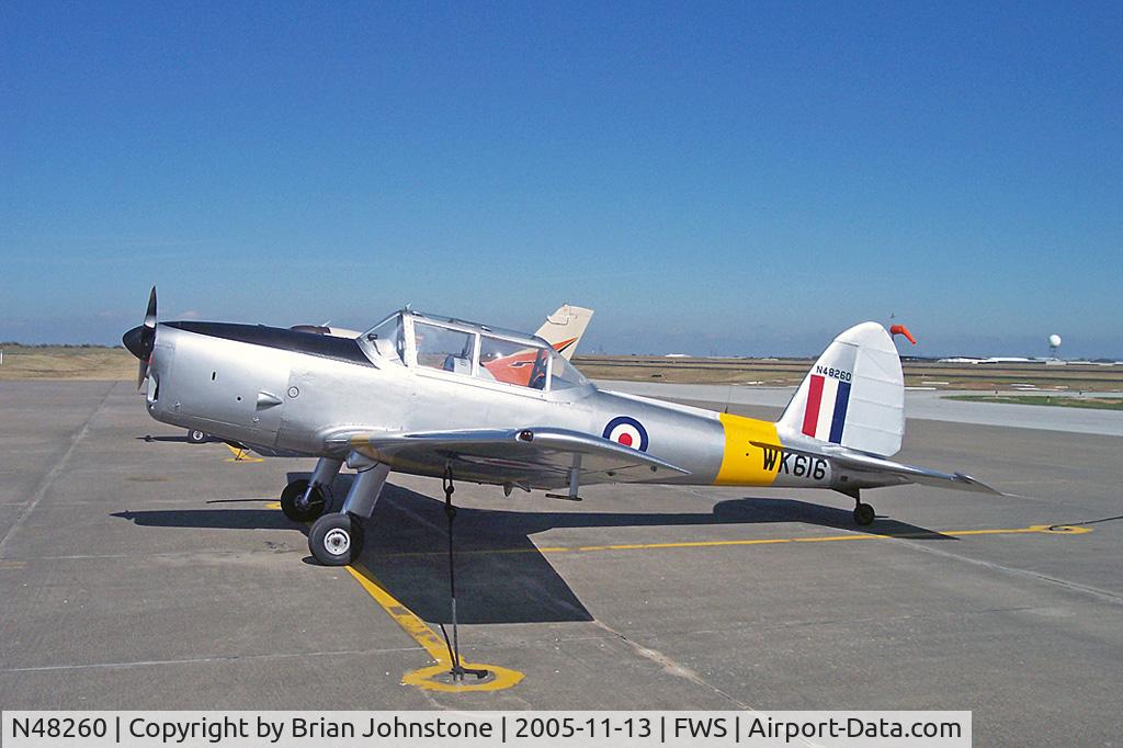 N48260, 1952 De Havilland DHC-1 Chipmunk T.10 C/N C1-0628-DHB.f503, N48260, WK616 DHC-1 Chipmunk 22 Mk 1 FWS 13.11.05