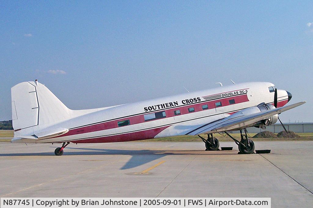N87745, 1942 Douglas DC-3 C/N 6315, Southern Cross N87745 1 DC-3 Dakota FWS 1.9.05