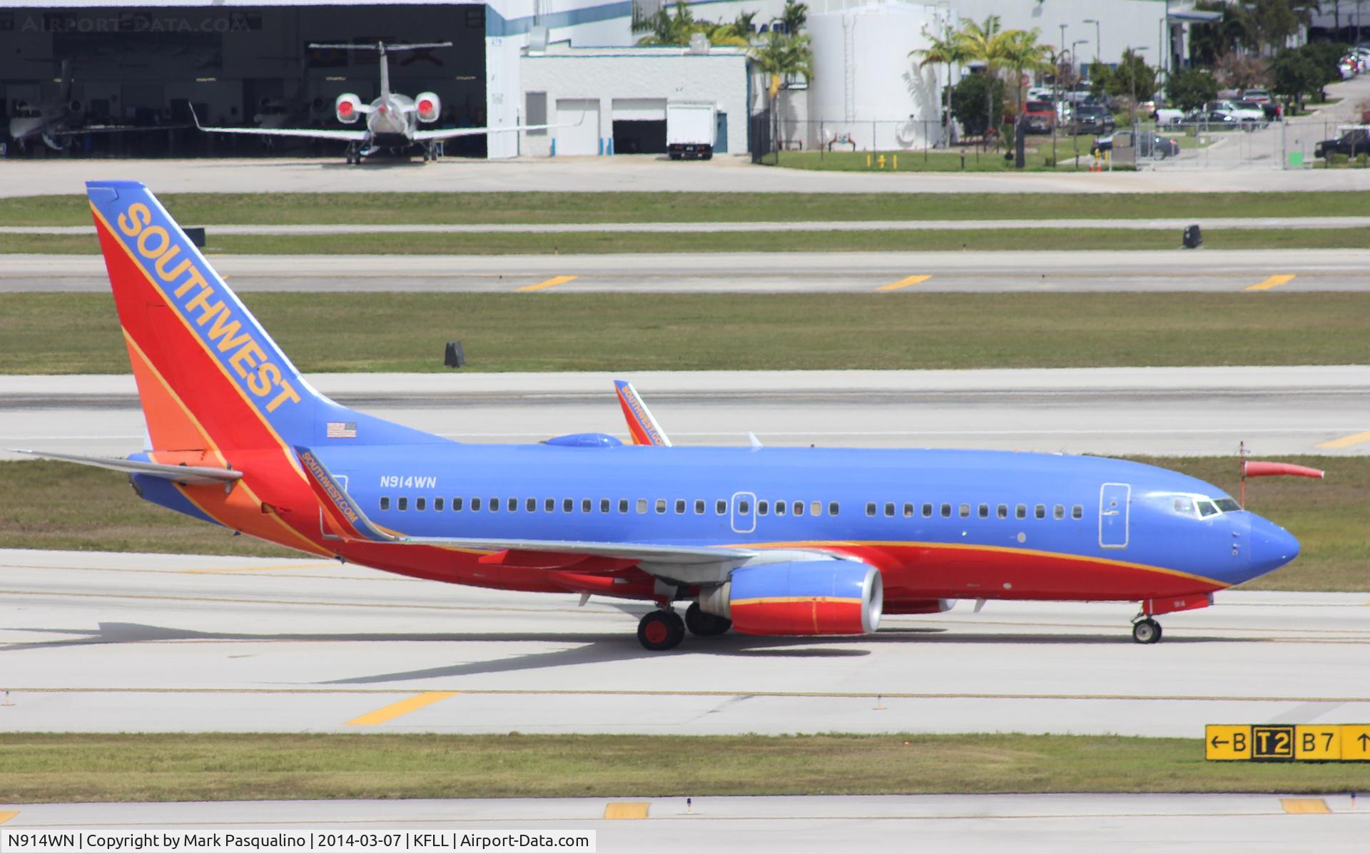 N914WN, 2008 Boeing 737-7H4 C/N 36622, Boeing 737-700