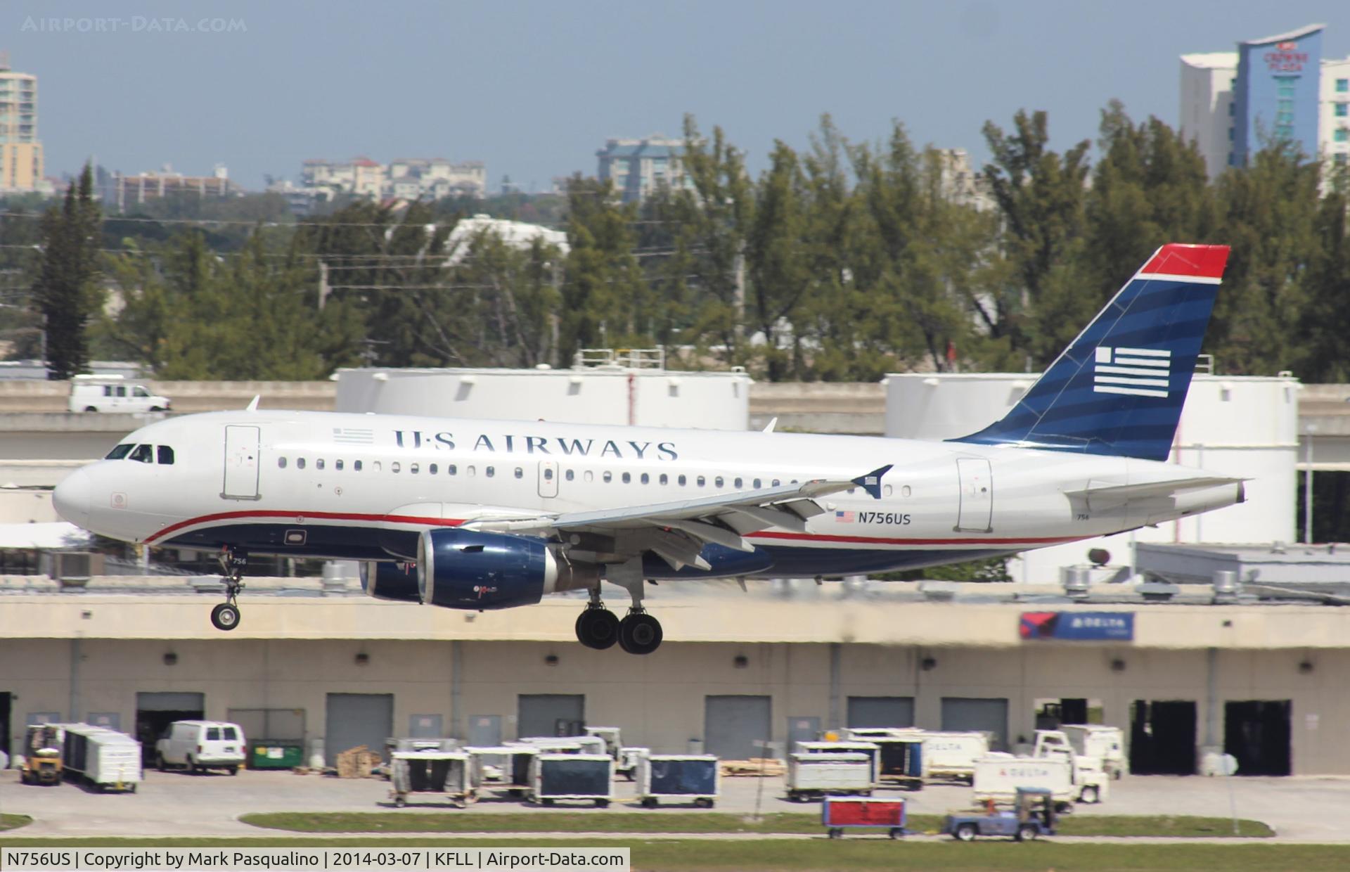 N756US, 2000 Airbus A319-112 C/N 1340, Airbus A319