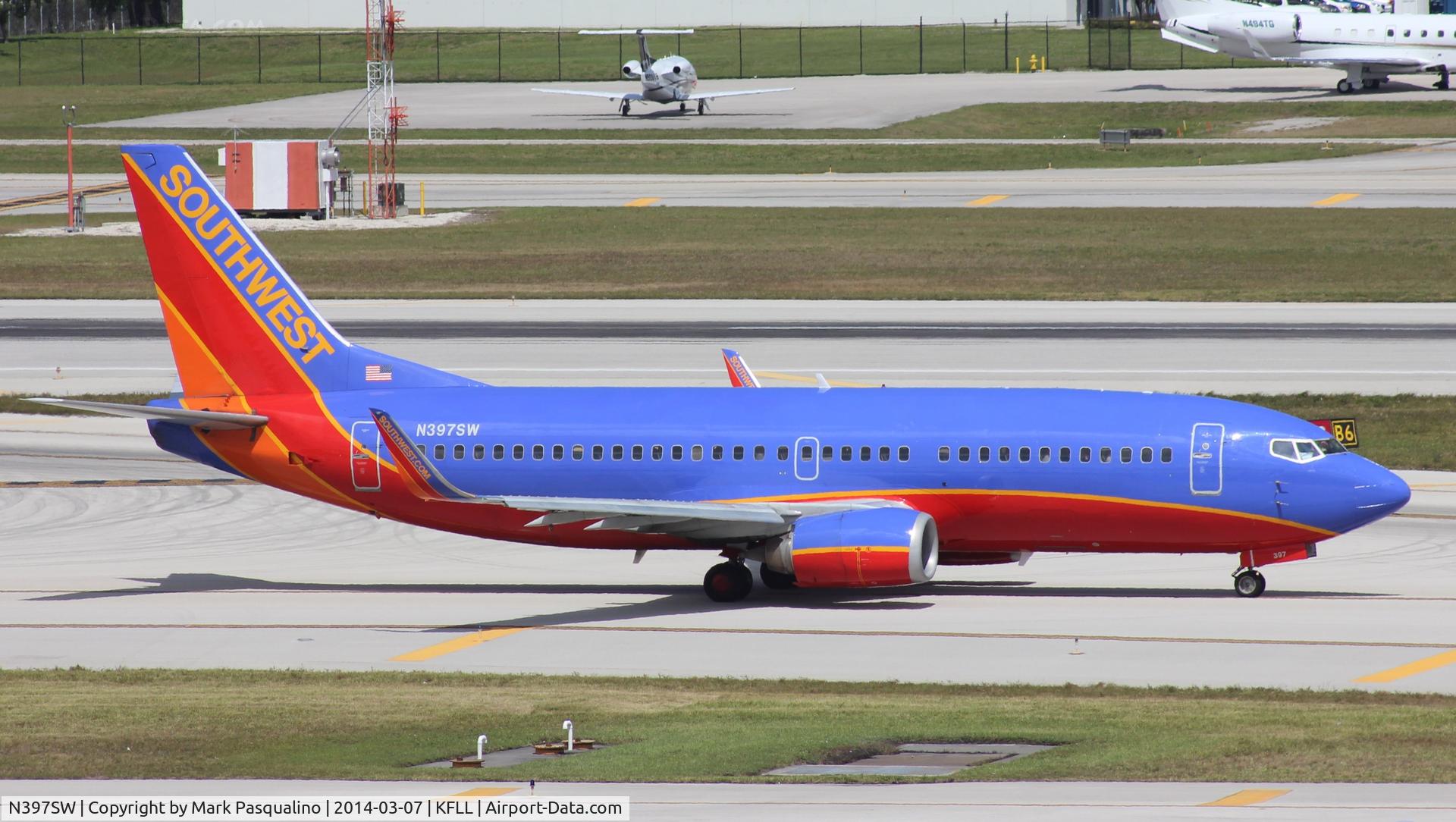 N397SW, 1995 Boeing 737-3H4 C/N 27691, Boeing 737-300