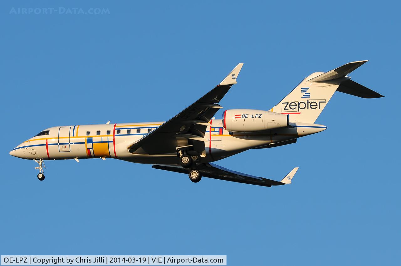 OE-LPZ, 2013 Bombardier BD-700-1A11 Global 5000 C/N 9495, Zepter