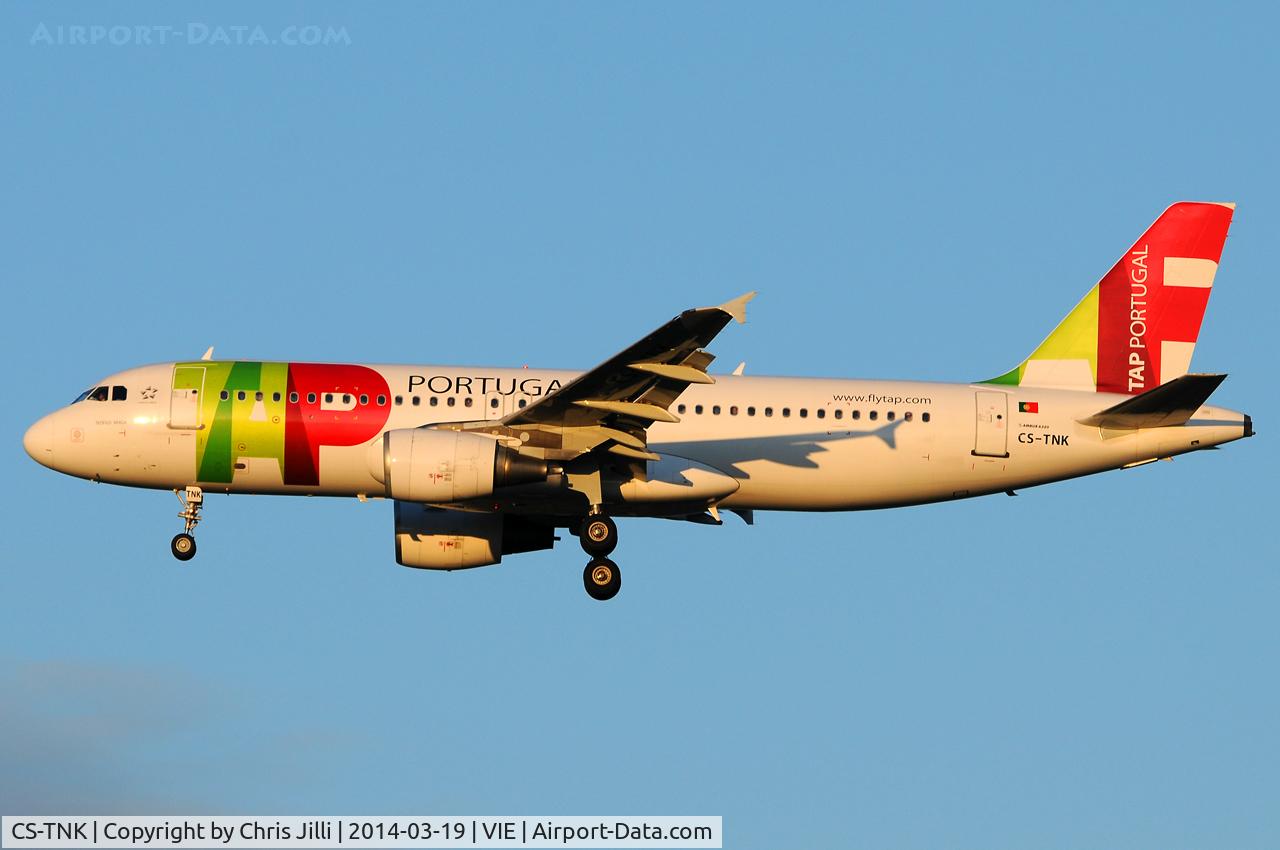 CS-TNK, 2000 Airbus A320-214 C/N 1206, TAP - Portugal