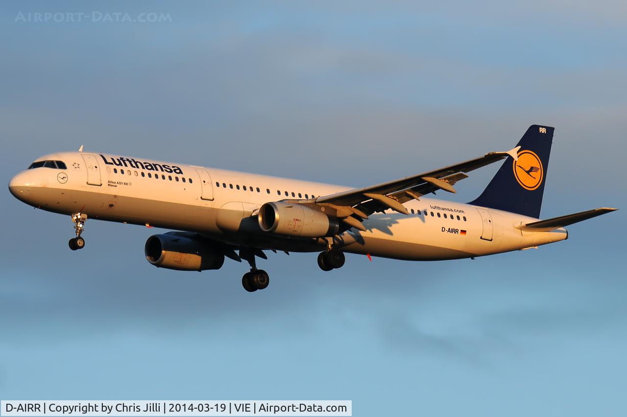 D-AIRR, 1995 Airbus A321-131 C/N 0567, Lufthansa