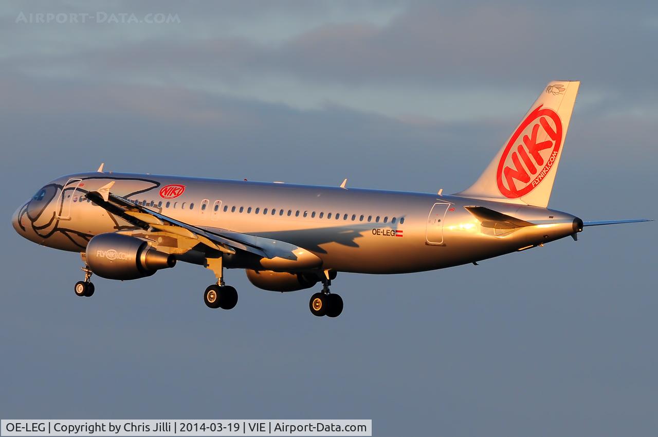 OE-LEG, 2010 Airbus A320-214 C/N 4581, NIKI