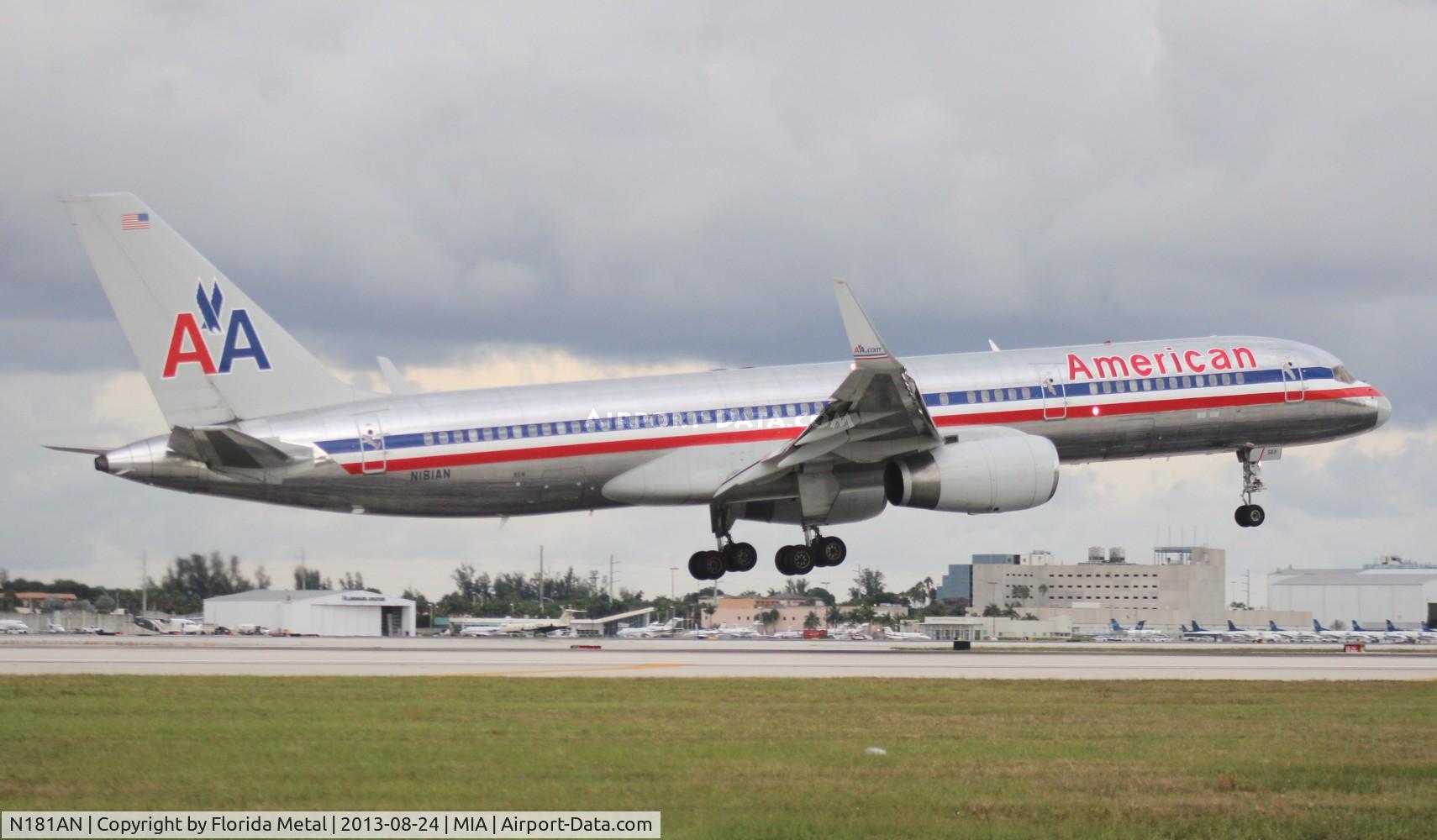 N181AN, 1999 Boeing 757-223 C/N 29591, American 757-200