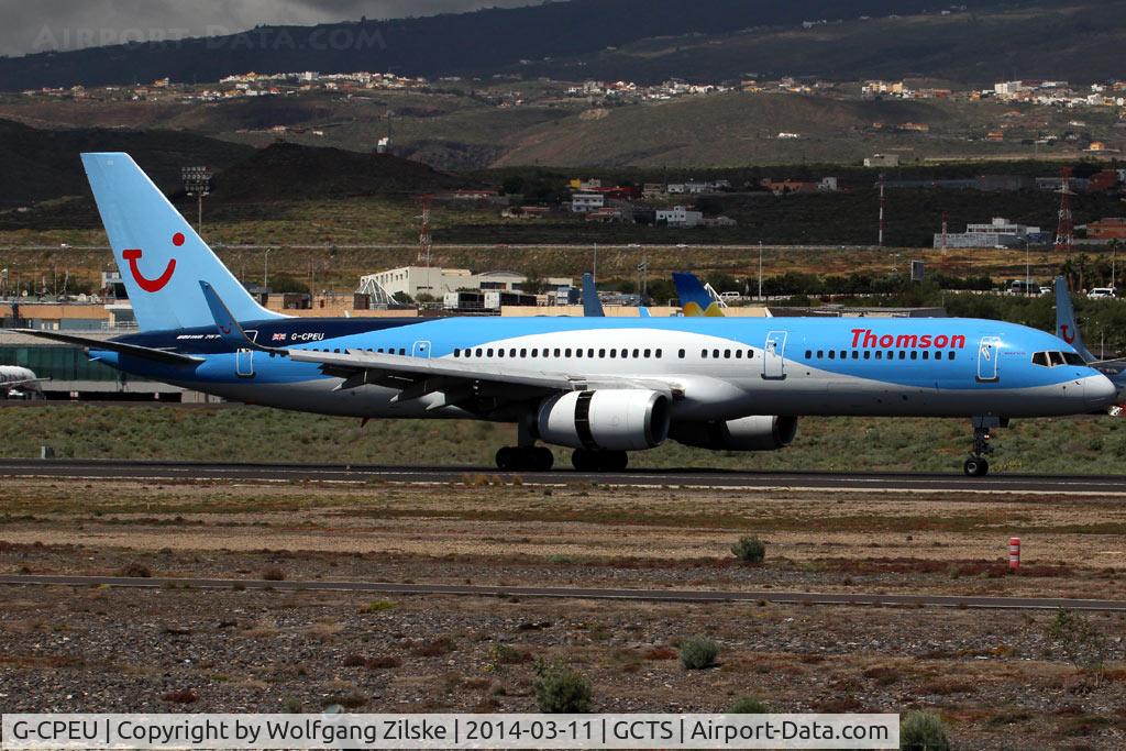 G-CPEU, 1999 Boeing 757-236 C/N 29941, visitor
