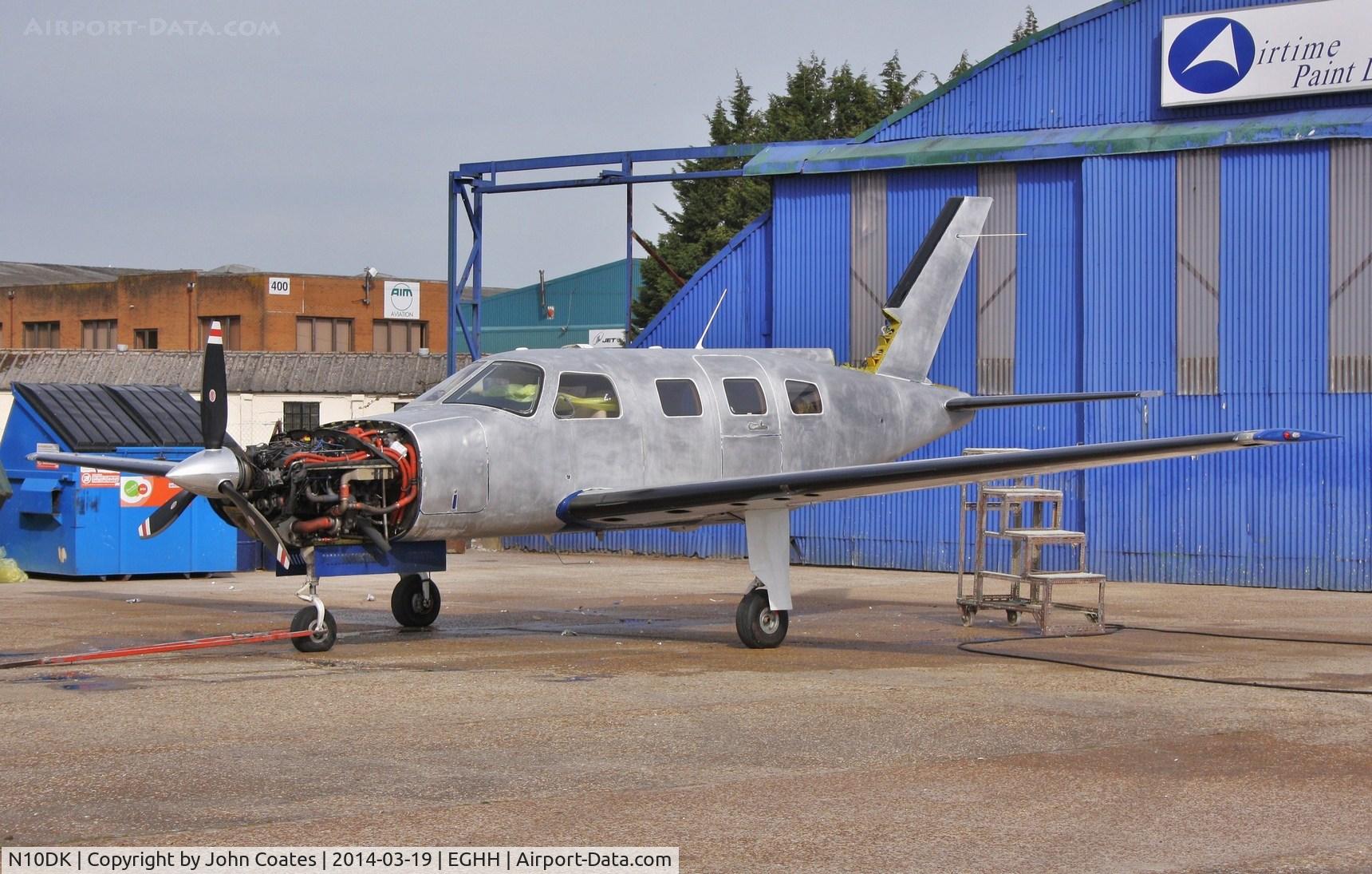 N10DK, Piper PA-46-350P Malibu Mirage C/N 4636223, Stripped ready for repaint