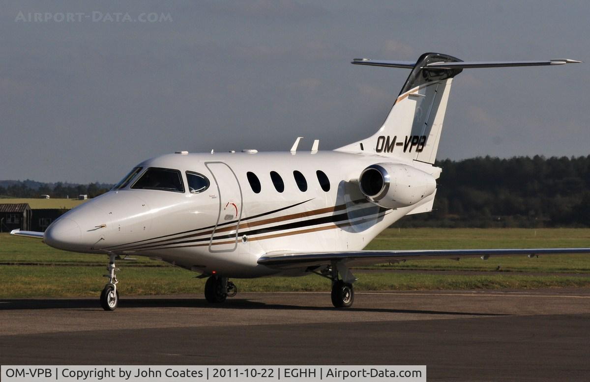 OM-VPB, 2008 Hawker Beechcraft 390 Premier 1A C/N RB-256, At Signatures