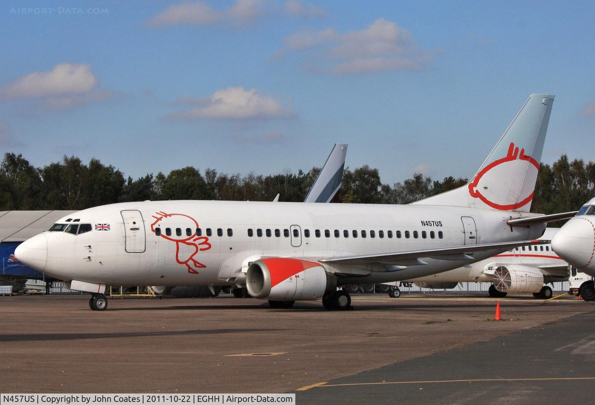 N457US, 1992 Boeing 737-59D C/N 26421, At European