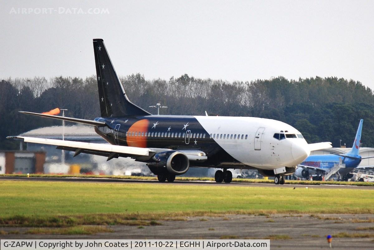 G-ZAPW, 1988 Boeing 737-3L9 C/N 24219, Arriving 26