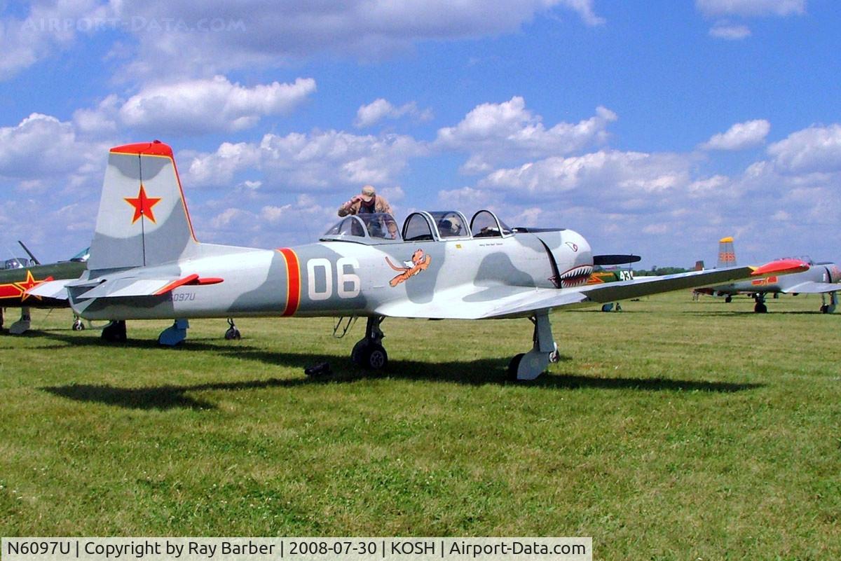 N6097U, 1973 Nanchang CJ-6 C/N 2851276, Nanchang CJ-6A [2851276] Oshkosh-Wittman Regional Airport~N 30/07/2008