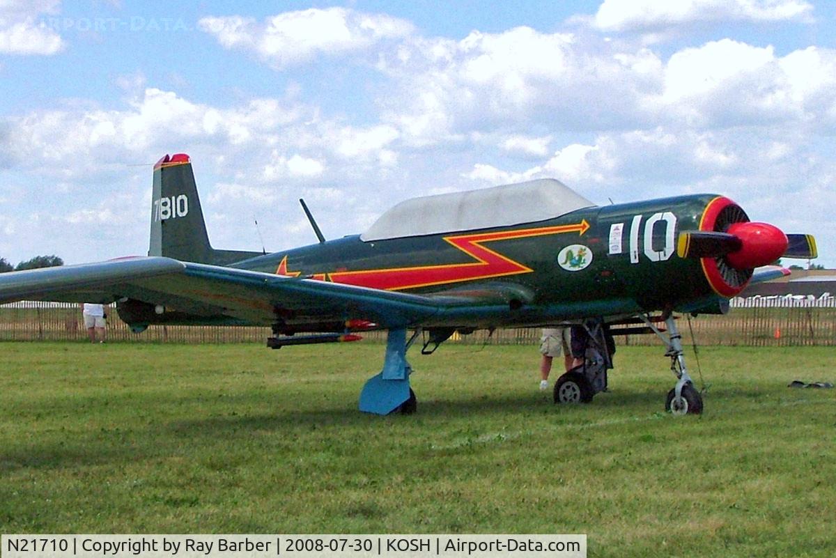 N21710, 1969 Nanchang CJ-6A C/N 2532059, Nanchang CJ-6A [2532059] Oshkosh-Wittman Regional Airport~N 30/07/2008