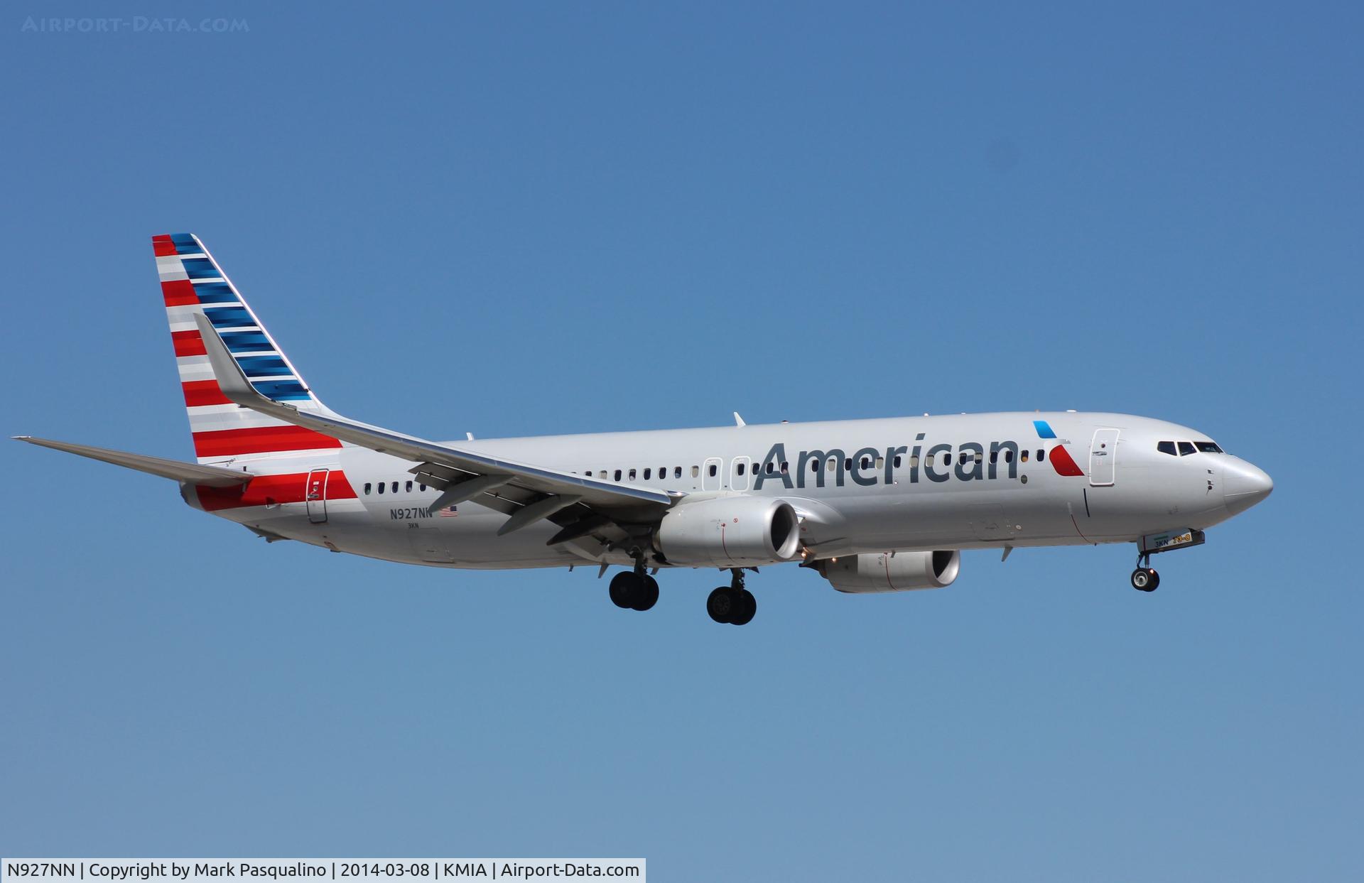 N927NN, 2013 Boeing 737-823 C/N 31171, Boeing 737-800