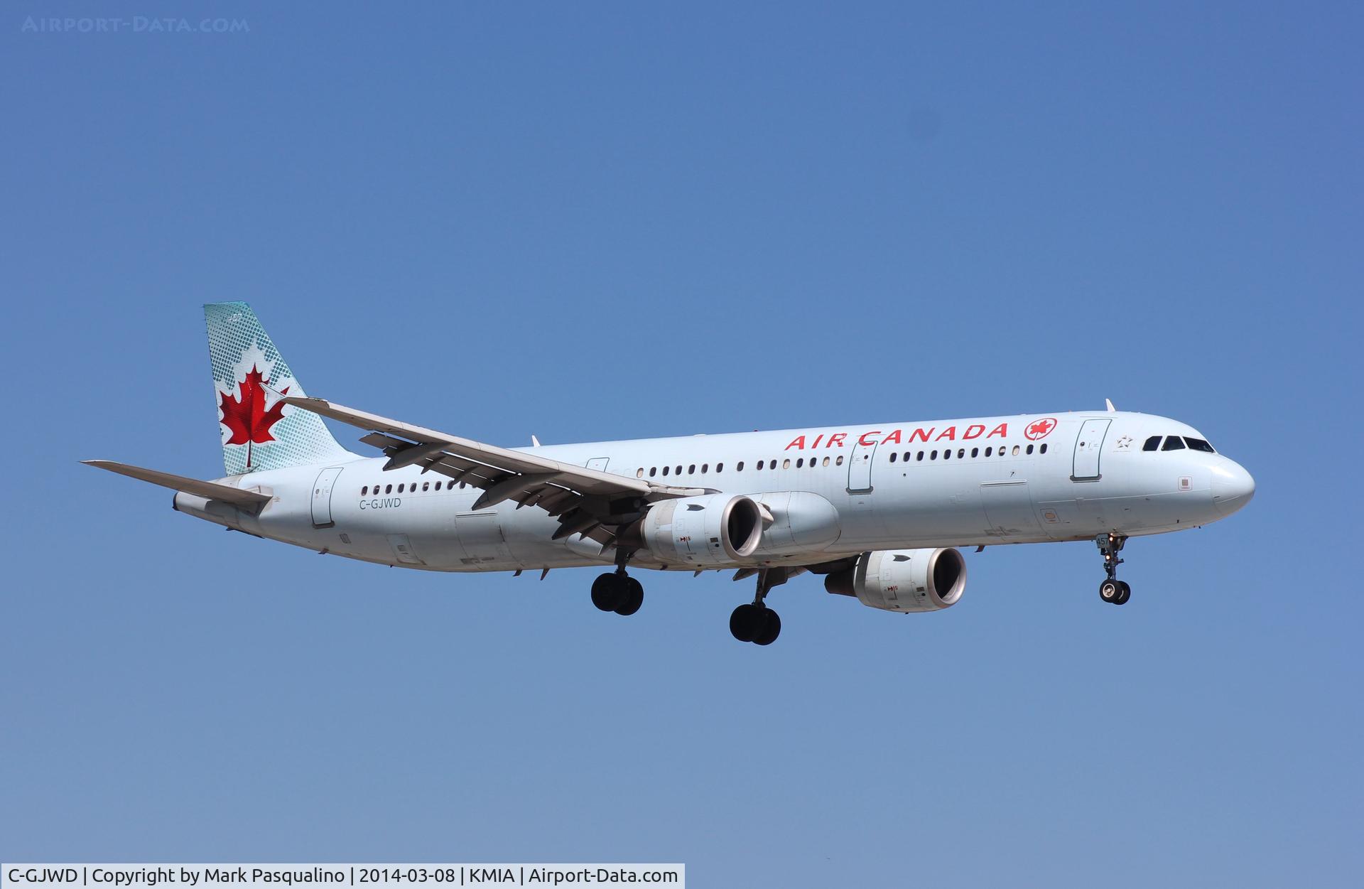 C-GJWD, 2002 Airbus A321-211 C/N 1748, Airbus A321