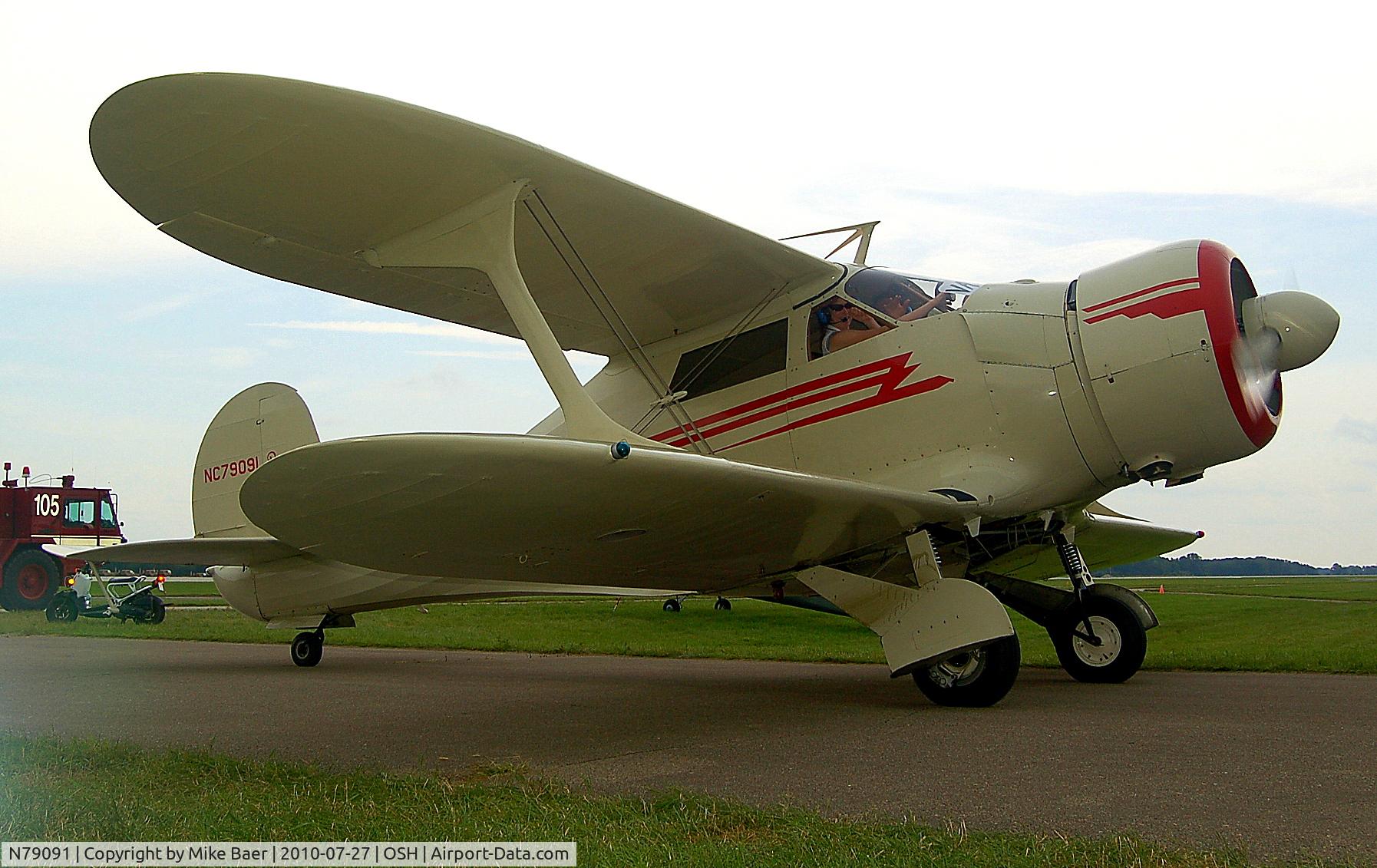 N79091, 1941 Beech D17S Staggerwing C/N 1020, N79091 @ OSH