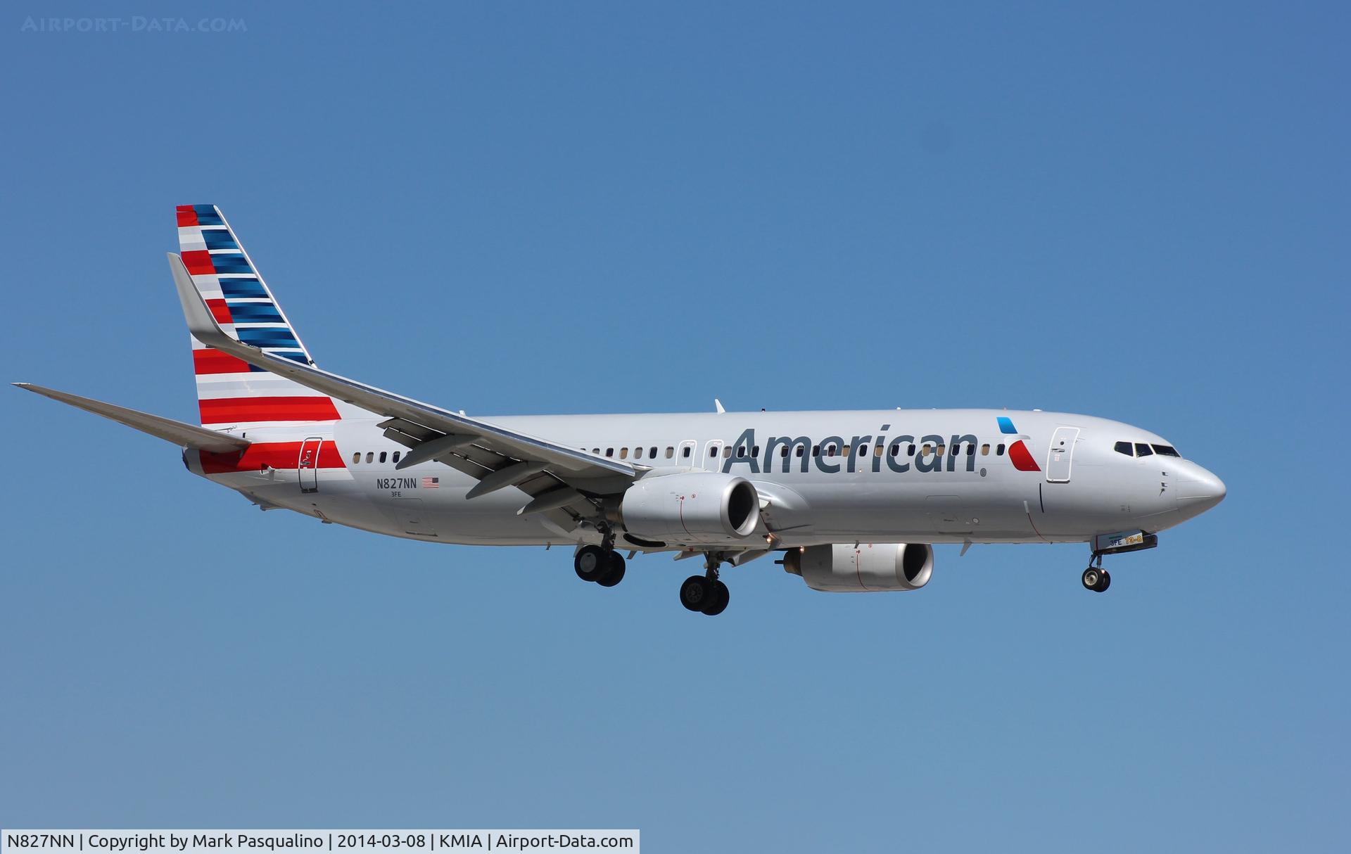 N827NN, 2010 Boeing 737-823 C/N 33209, Boeing 737-800