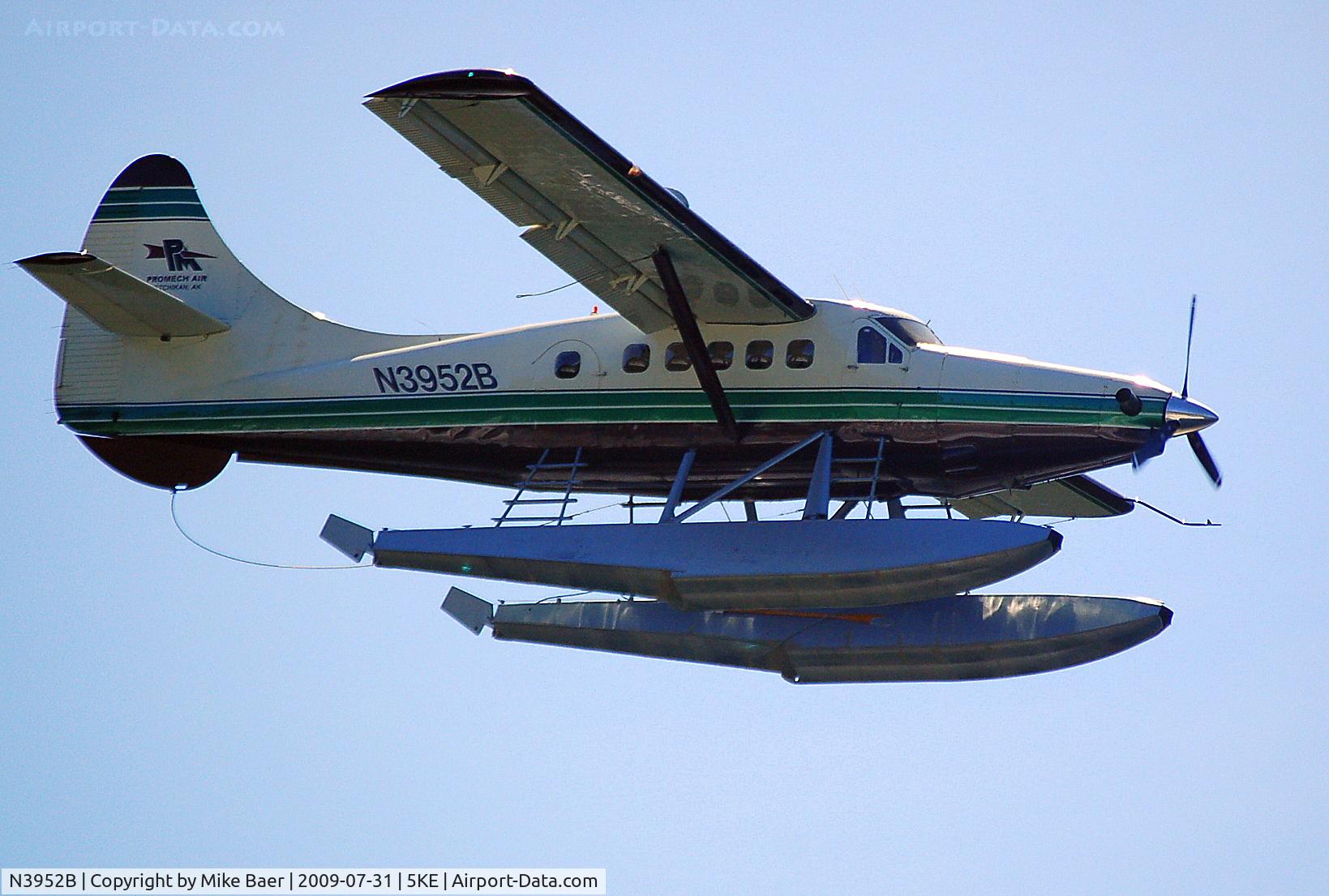 N3952B, 1957 De Havilland Canada DHC-3 Otter C/N 225, N9352B @ 5KE