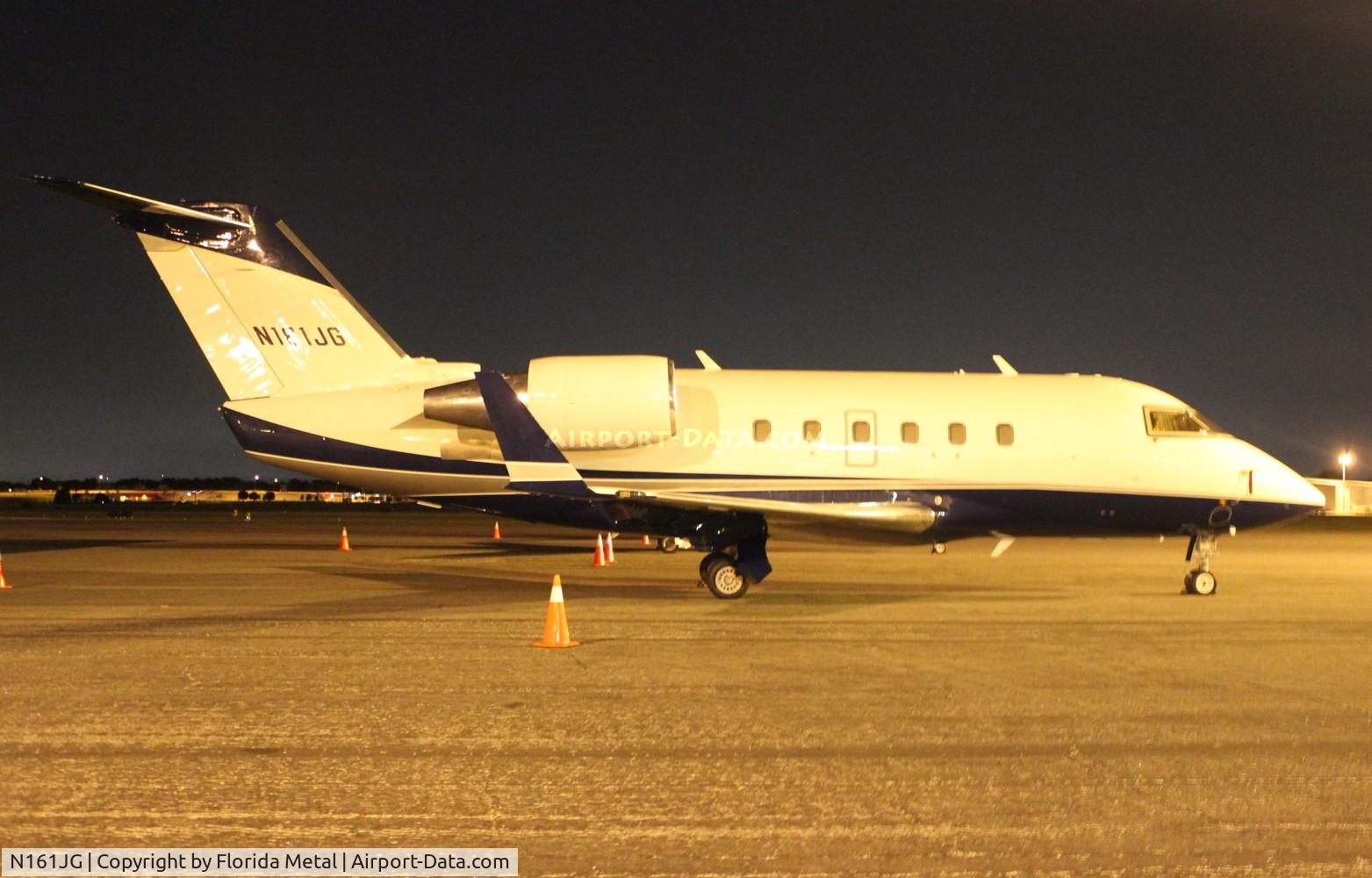N161JG, 1988 Bombardier Challenger 601-3A (CL-600-2B16) C/N 5028, Challenger 601