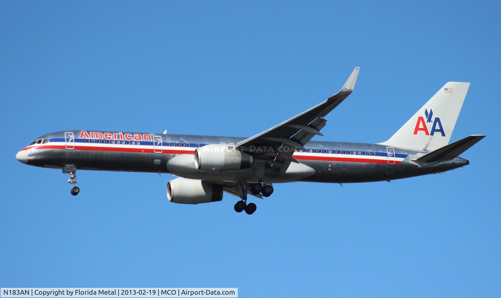 N183AN, 1999 Boeing 757-223 C/N 29593, American 757-200