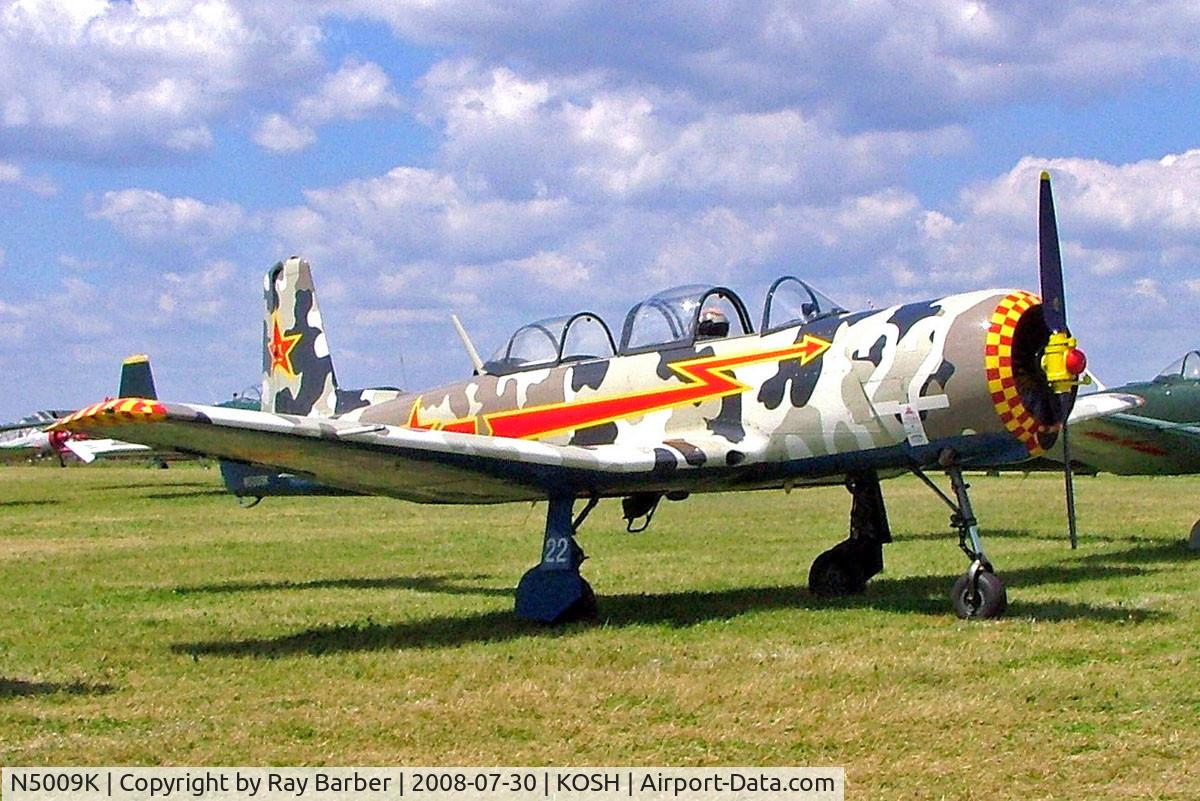 N5009K, 1985 Nanchang CJ-6A C/N 4132021, Nanchang CJ-6A [4132021] Oshkosh-Wittman Regional Airport~N 30/07/2008