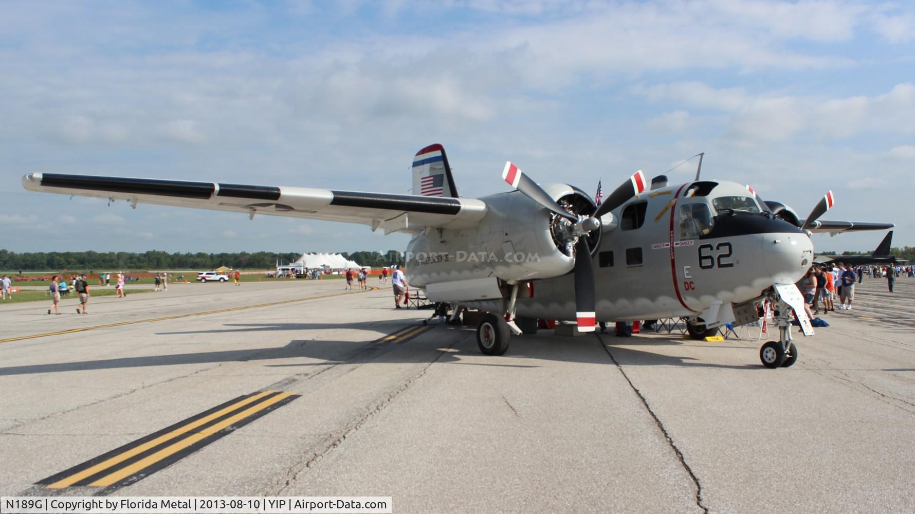 N189G, 1955 Grumman C-1A Trader C/N G-96-74, C-1A Trader Miss Belle
