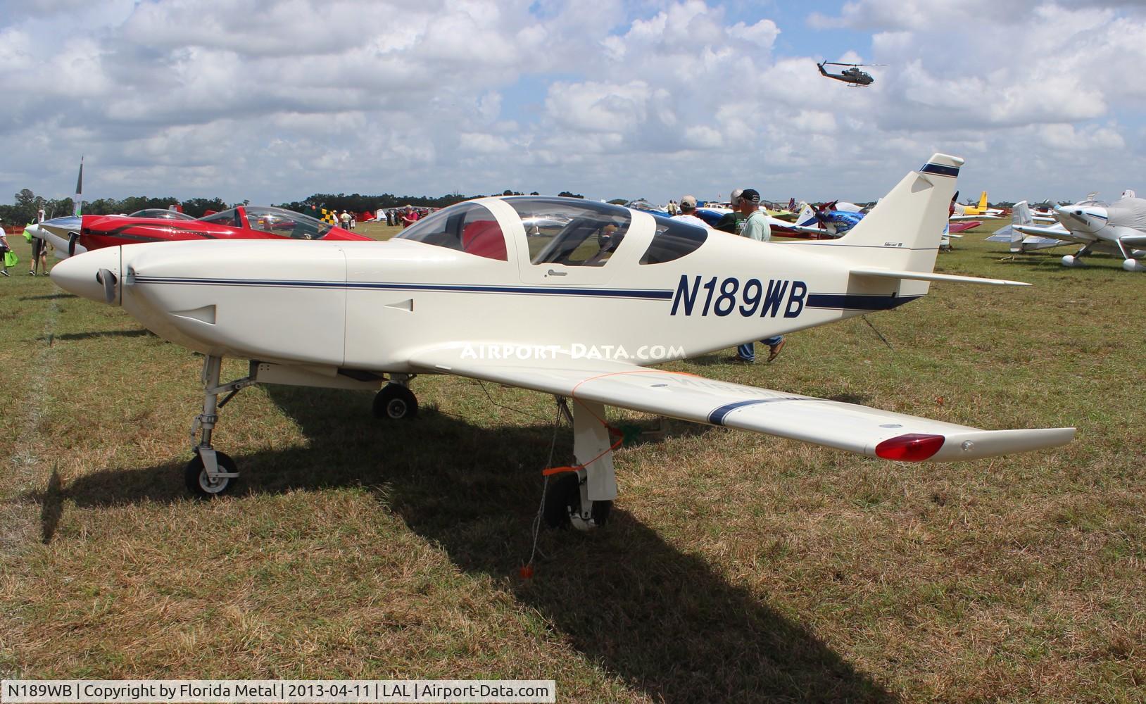 N189WB, 1984 Stoddard-Hamilton Glasair III C/N 3074, Glasair III
