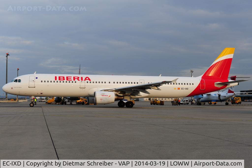 EC-IXD, 2004 Airbus A321-211 C/N 2220, Iberia Airbus 321