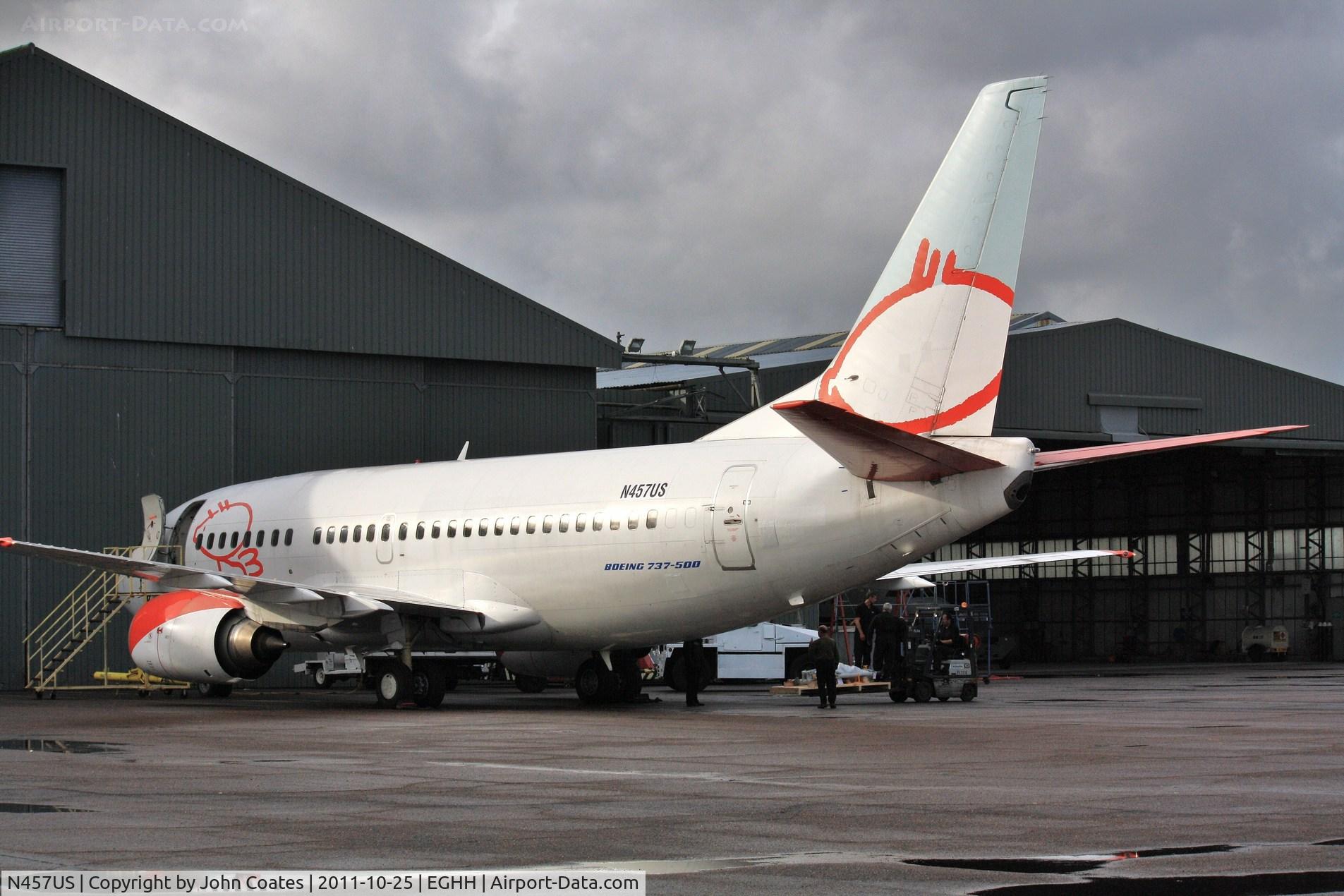 N457US, 1992 Boeing 737-59D C/N 26421, Awaiting delivery