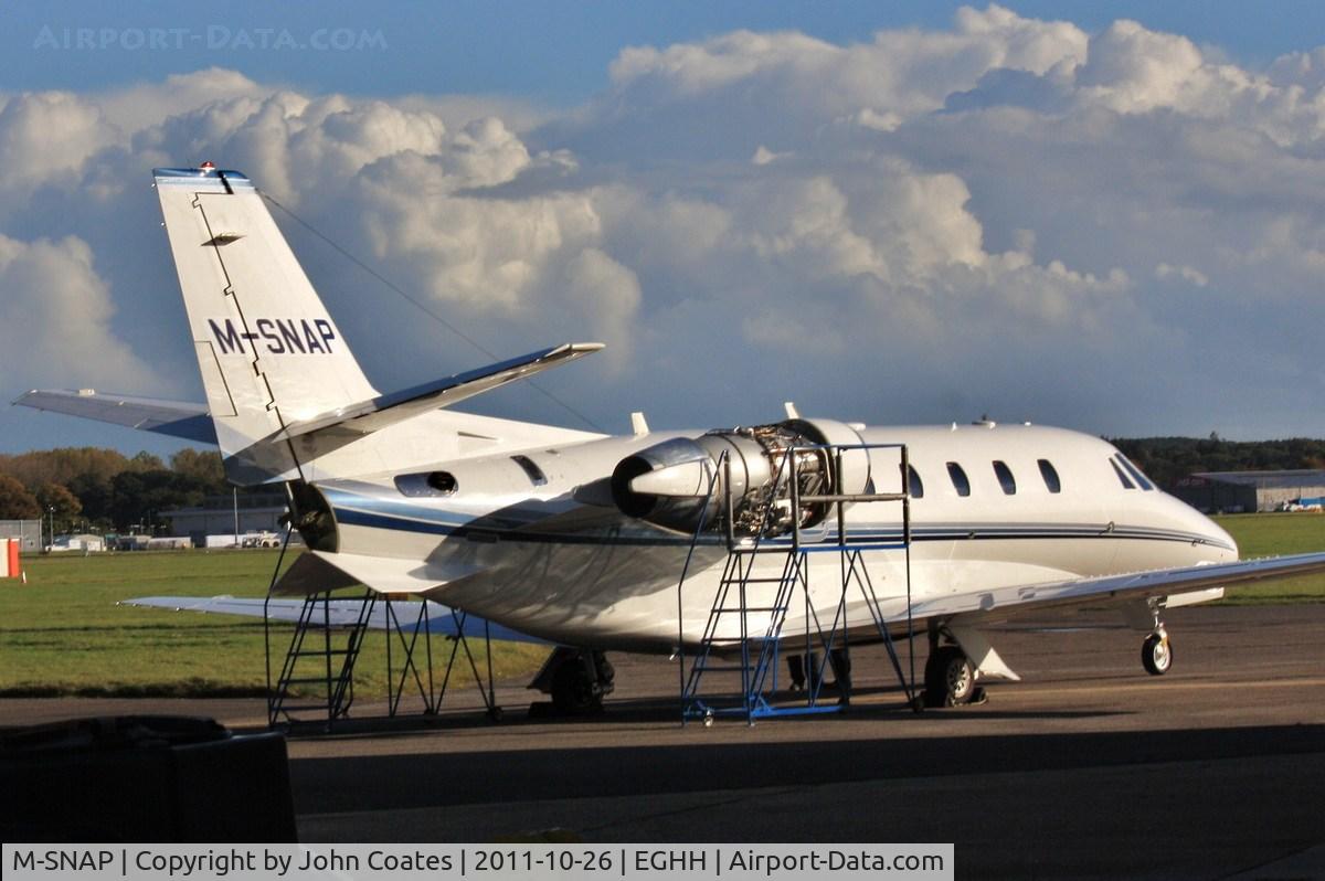 M-SNAP, 2008 Cessna 560XL Citation XLS C/N 560-5770, At CSE
