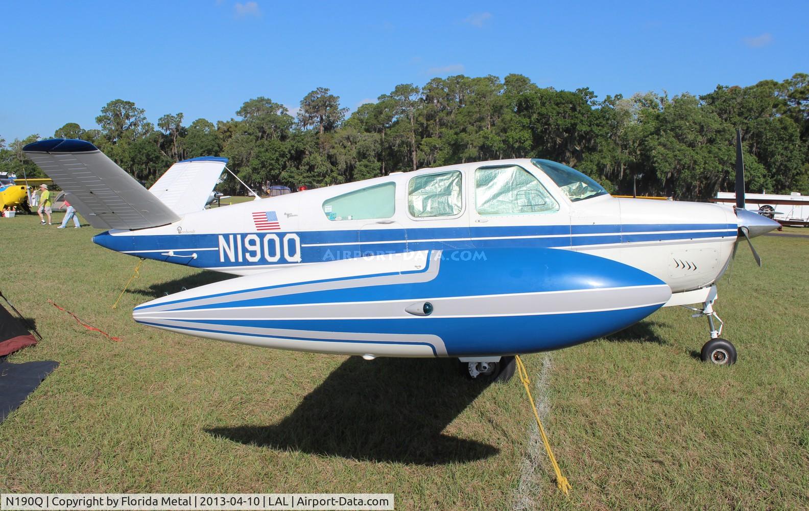 N190Q, 1964 Beech S35 Bonanza C/N D-7551, Beech S35