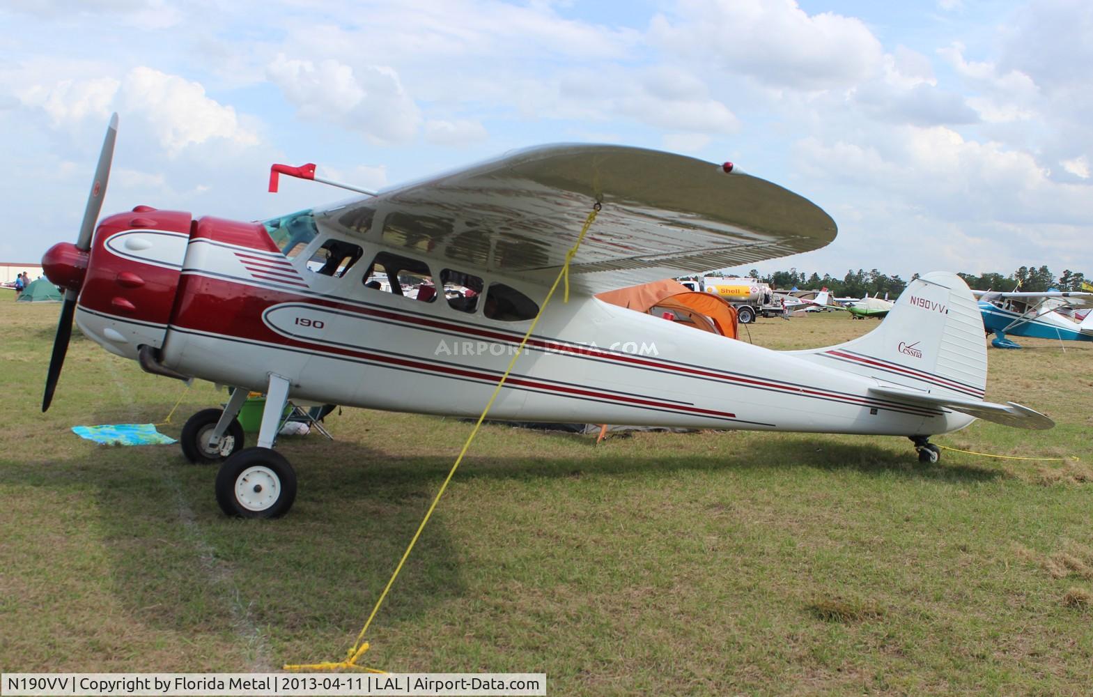 N190VV, 1951 Cessna 190 C/N 7649, Cessna 190