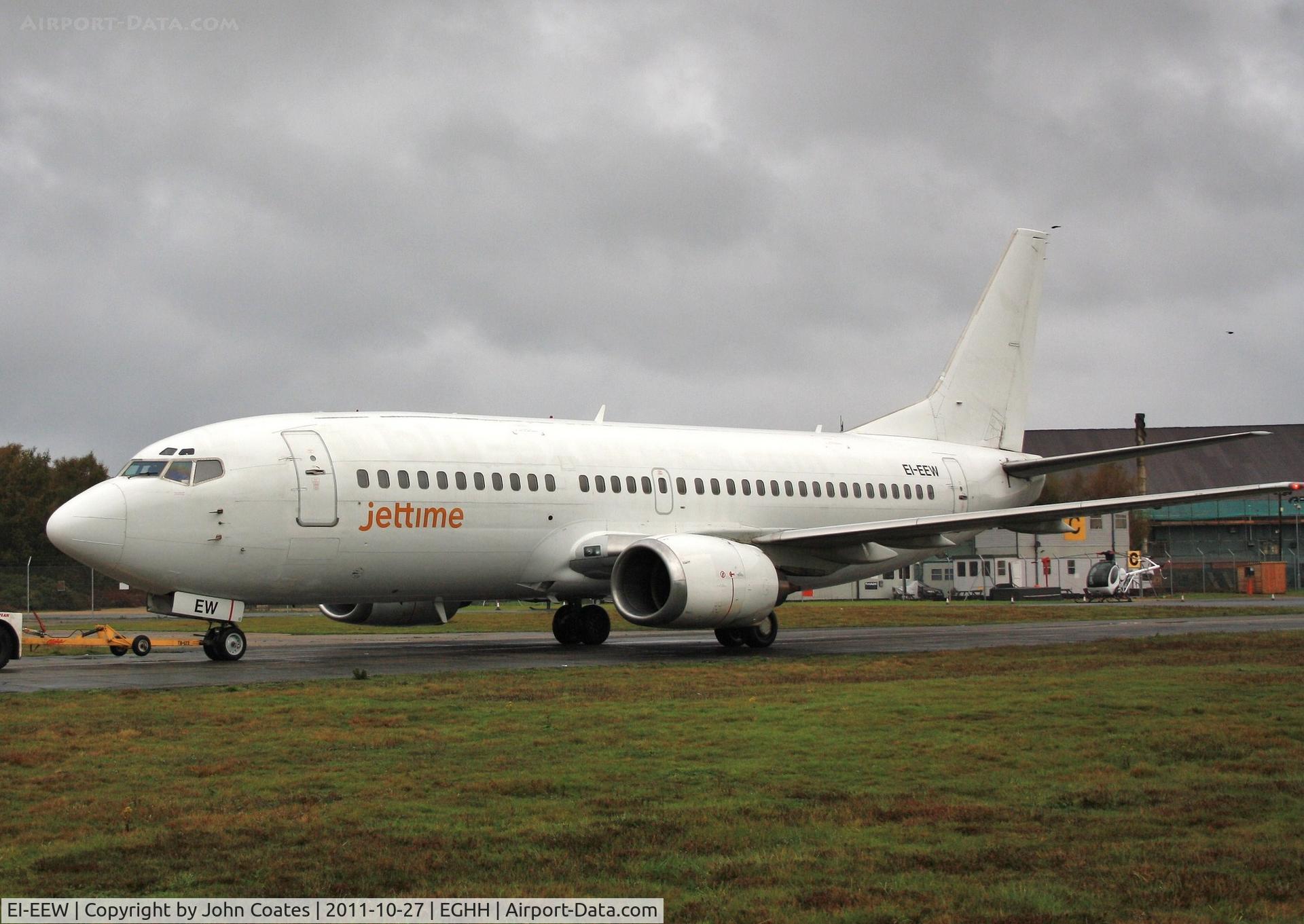 EI-EEW, 1987 Boeing 737-375 C/N 23808, Arriving at European