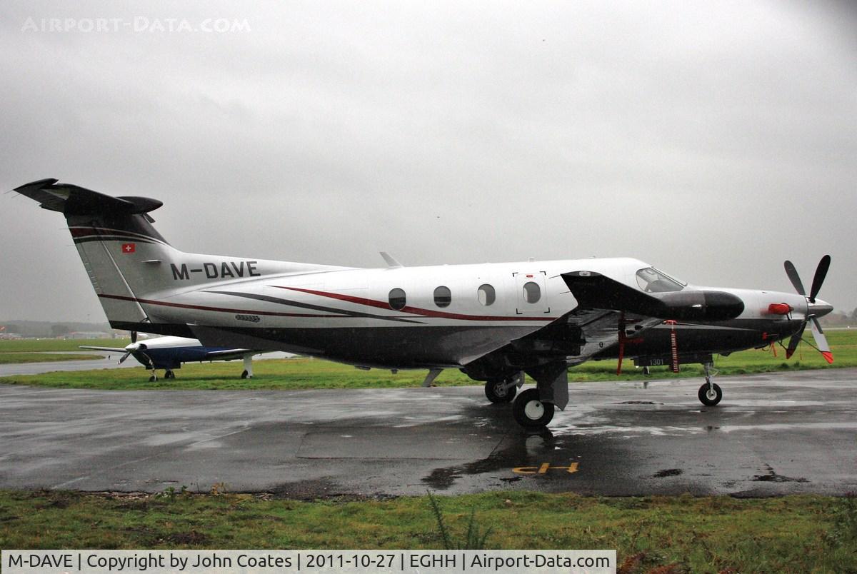 M-DAVE, 2011 Pilatus PC-12/47E C/N 1301, At Pilatus Centre