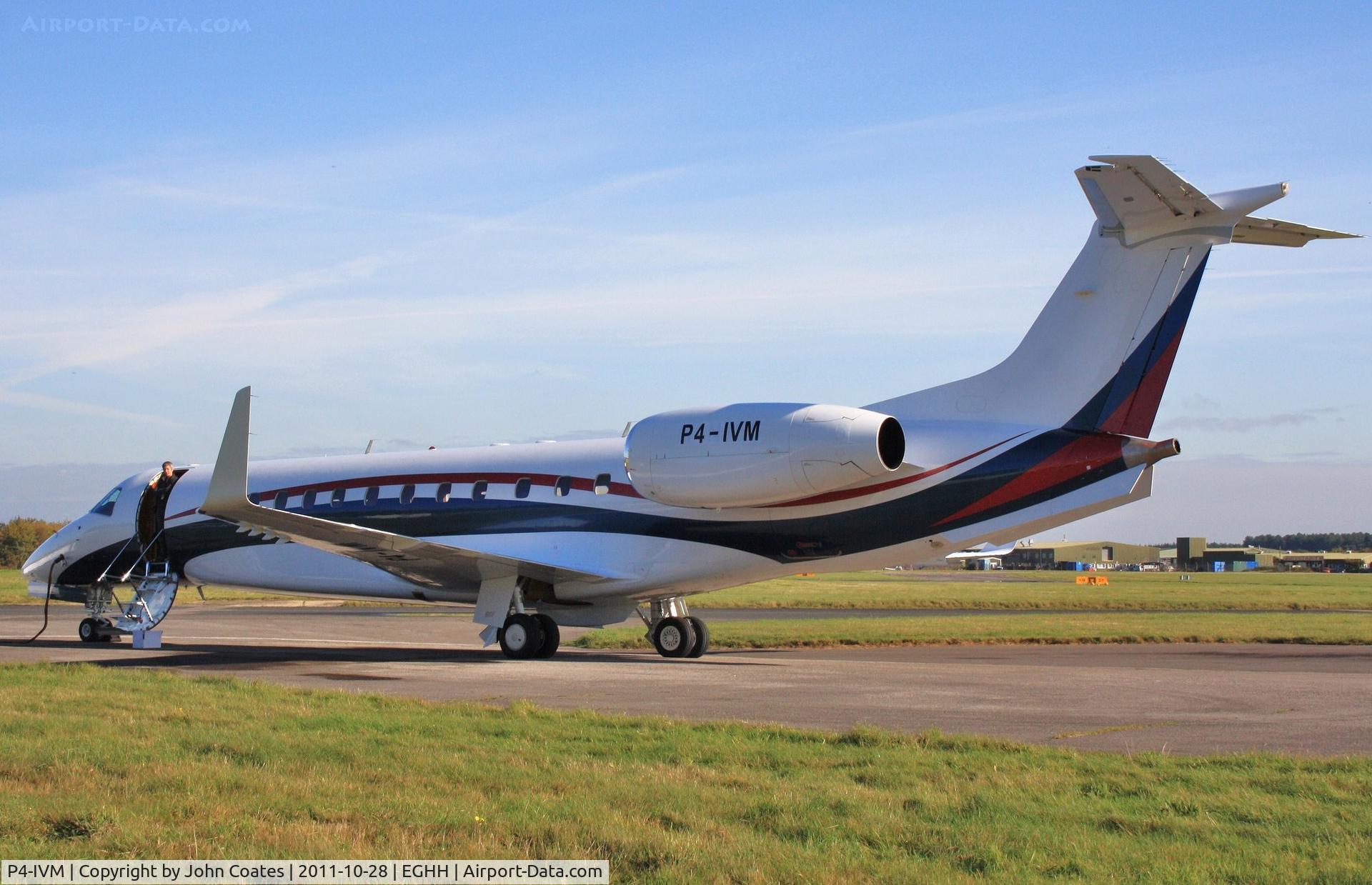 P4-IVM, 2008 Embraer EMB-135BJ Legacy 600 C/N 14501031, At Signatures