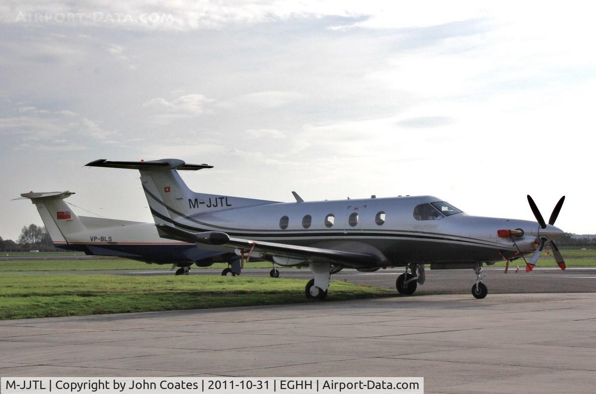 M-JJTL, 2009 Pilatus PC-12/47E C/N 1126, At Pilatus Centre