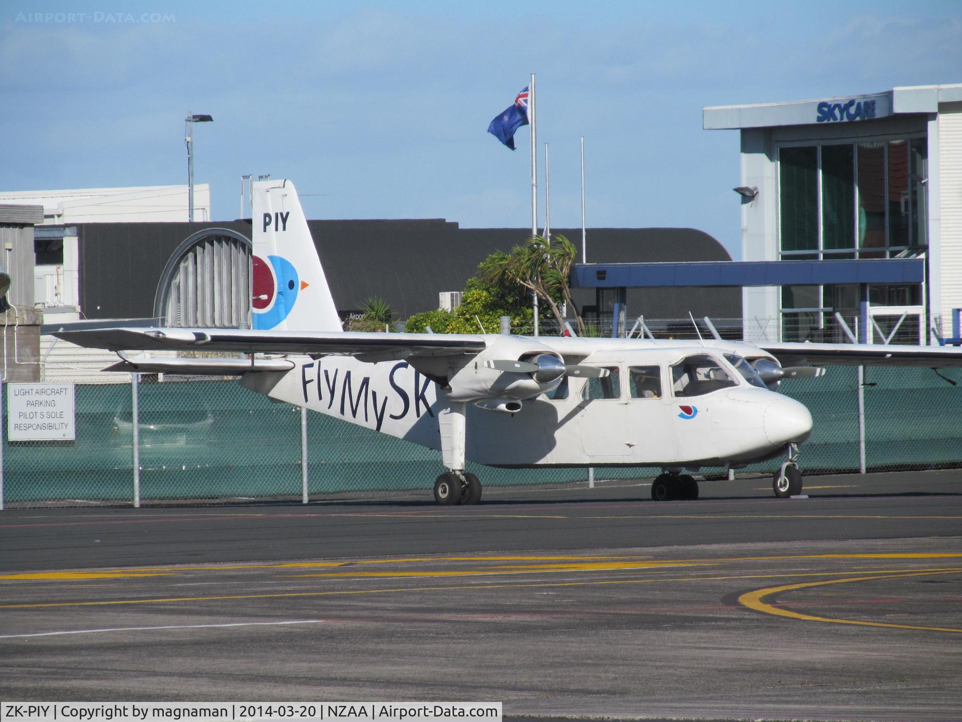 ZK-PIY, 1973 Britten-Norman BN-2A-20 Islander C/N 344, Must remember to get photos of these before they finally retire. Good memories of Bembridge on Isle of Wight.