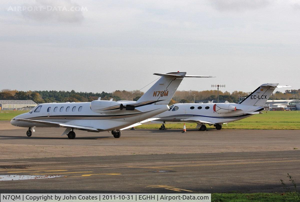 N7QM, 2004 Cessna 525A CitationJet CJ2 C/N 525A-0214, At CSE with EC-LCX