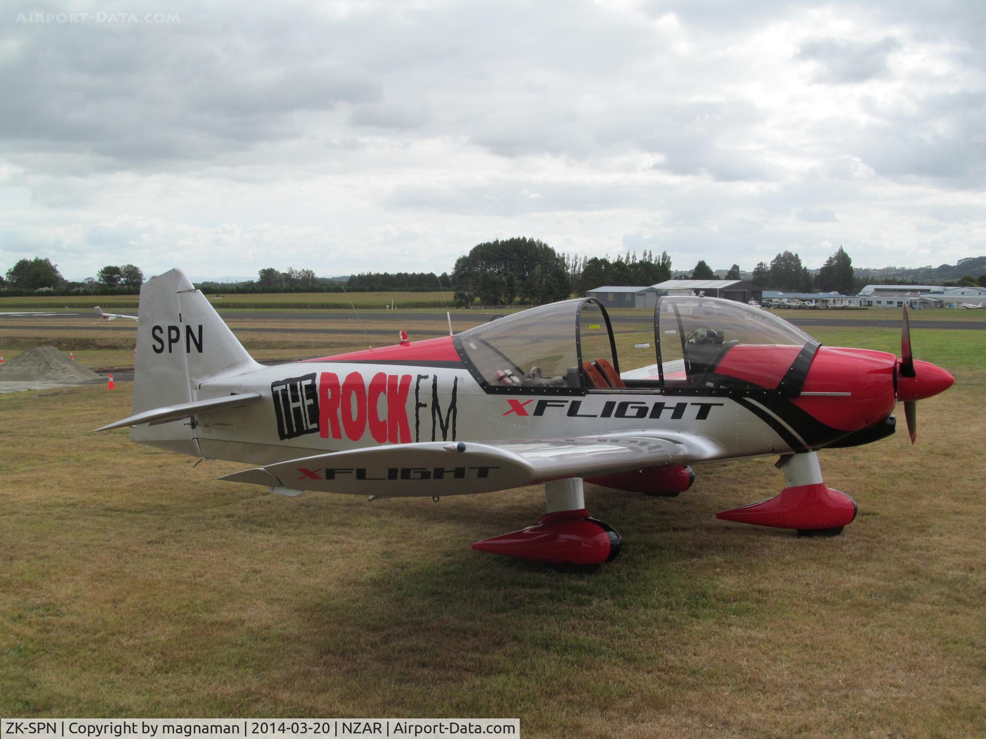ZK-SPN, Robin R-2160 Alpha Sport C/N 164, At Ardmore today - nice change from XRA which is nearly always here on view.