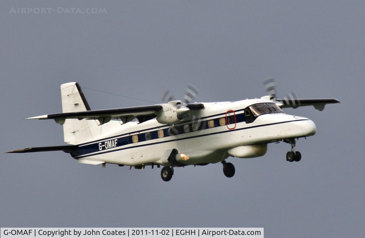 G-OMAF, 1986 Dornier 228-202K C/N 8112, Finals