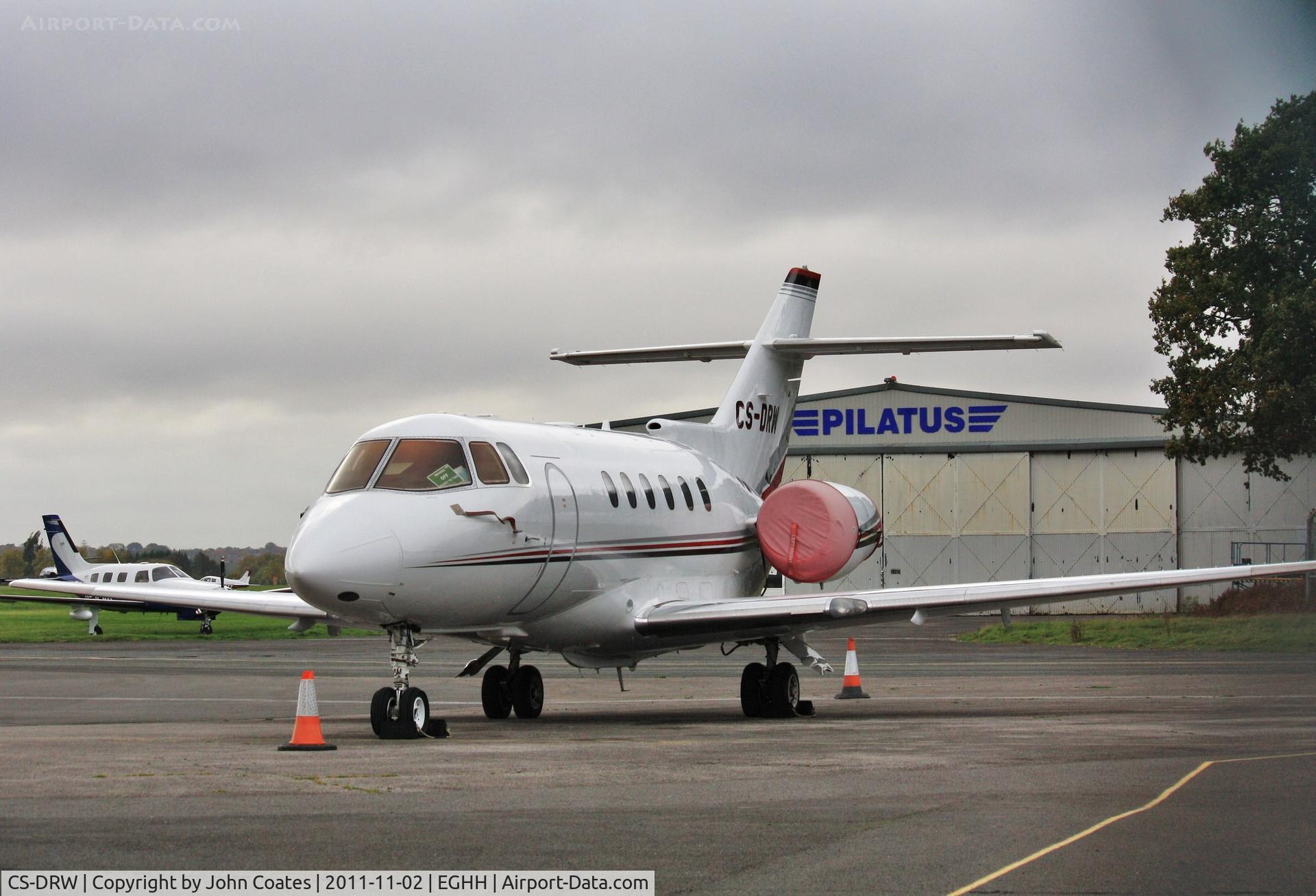 CS-DRW, 2007 Raytheon Hawker 800XPi C/N 258829, At Sigs
