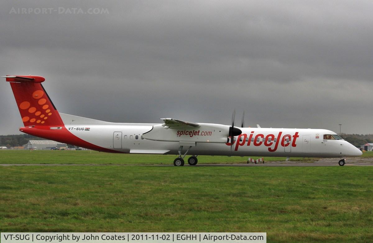 VT-SUG, 2011 De Havilland Canada DHC-8-402Q Dash 8 Dash 8 C/N 4387, Departing to Malta on next stage of delivery to Delhi